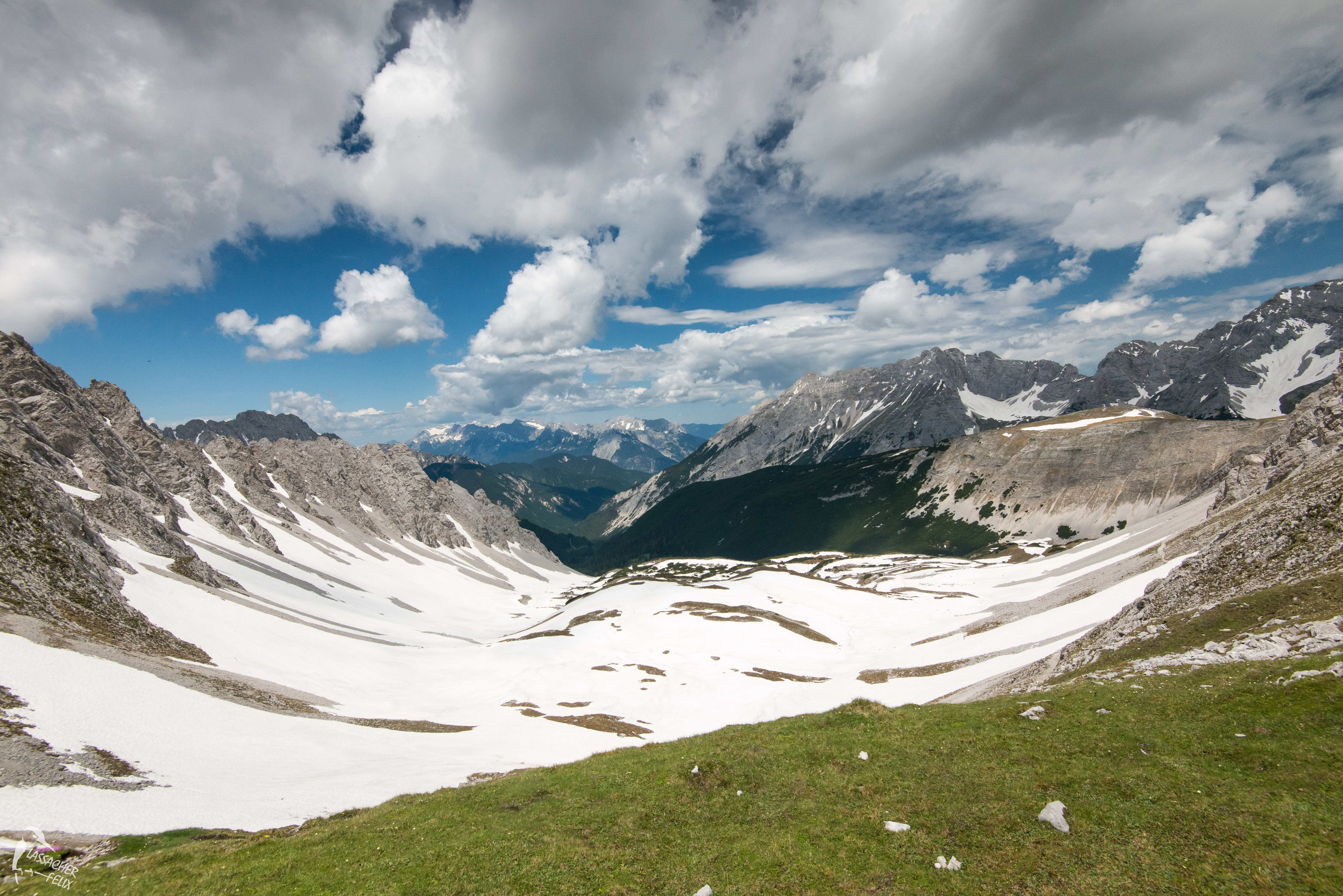 In diesem Gebiet kartieren die Studierenden des Institut für Ökologie der Universität Innsbruck die Bestände von Raufußhühnern.