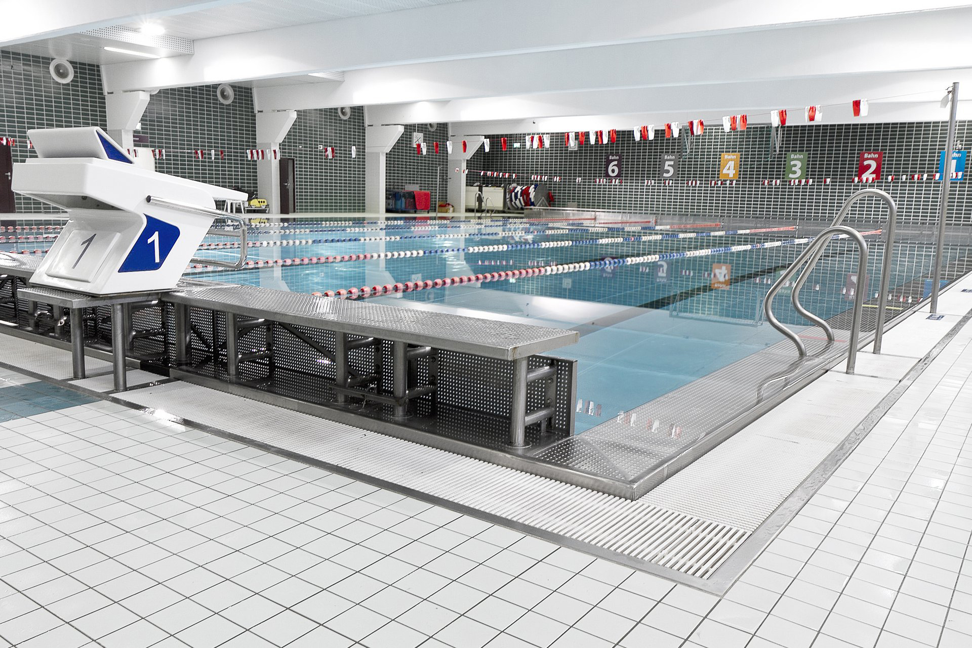 Das Becken im Landessportcenter steht Vereinen für Trainingszwecke ab kommenden Mittwoch zur Verfügung.