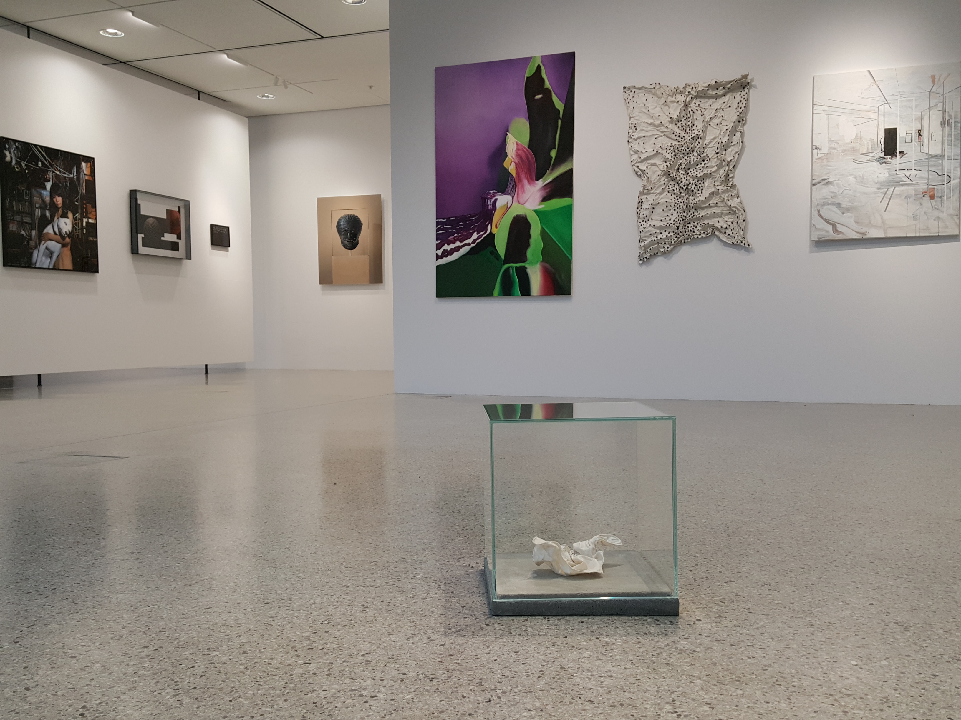 Die Kunstankäufe der Stadt Innsbruck 2020 sind noch bis 30. Jänner in der Galerie Plattform 6020 (Amraser Straße 2, Erdgeschoß) zu sehen.