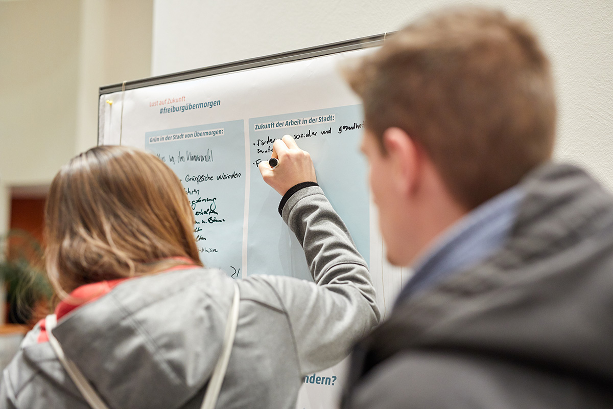 BürgerInnenbeteiligung nimmt in der deutschen Stadt Freiburg einen wichtigen Stellenwert ein.