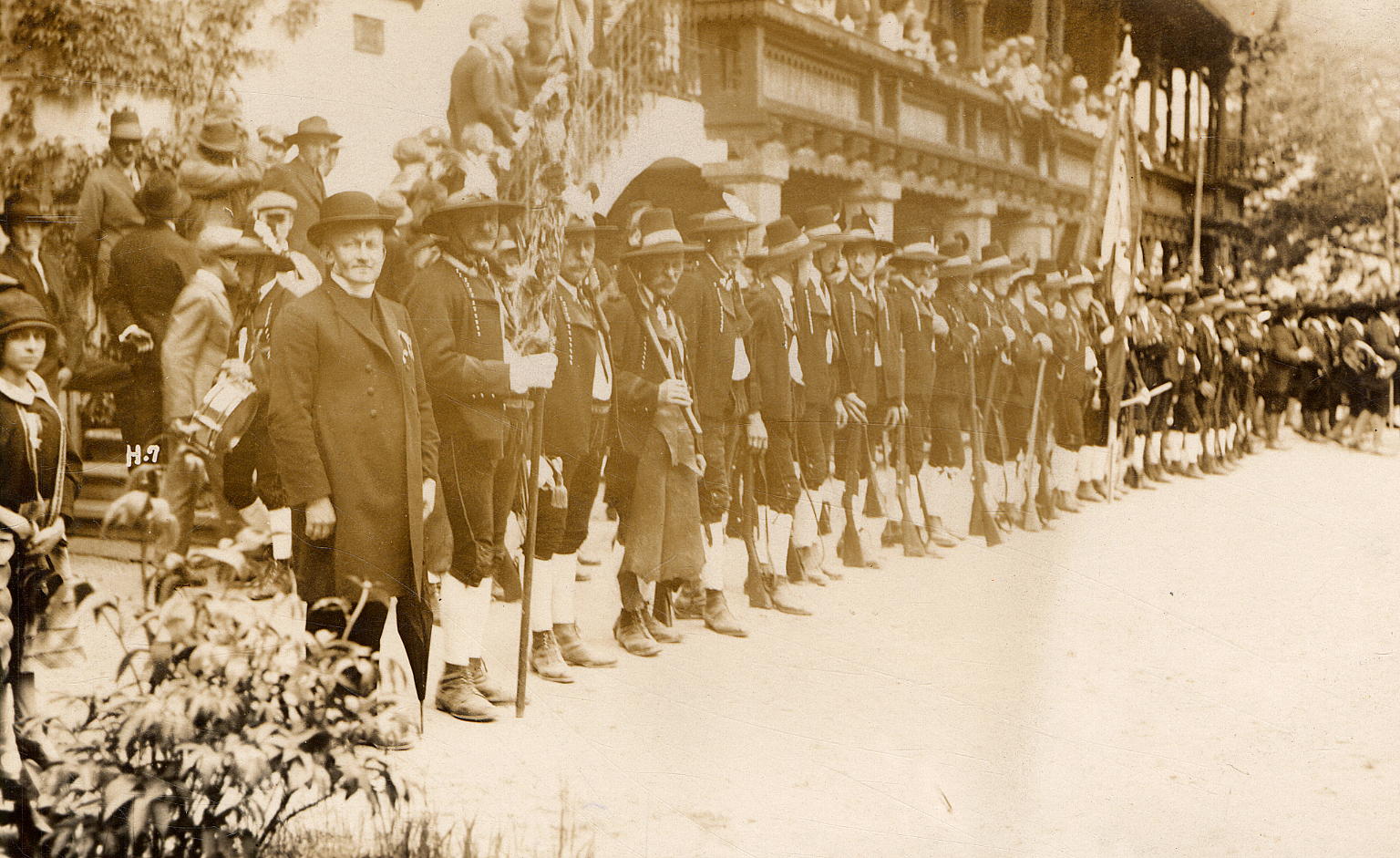 Schützenfeier am Bergisel, 1925