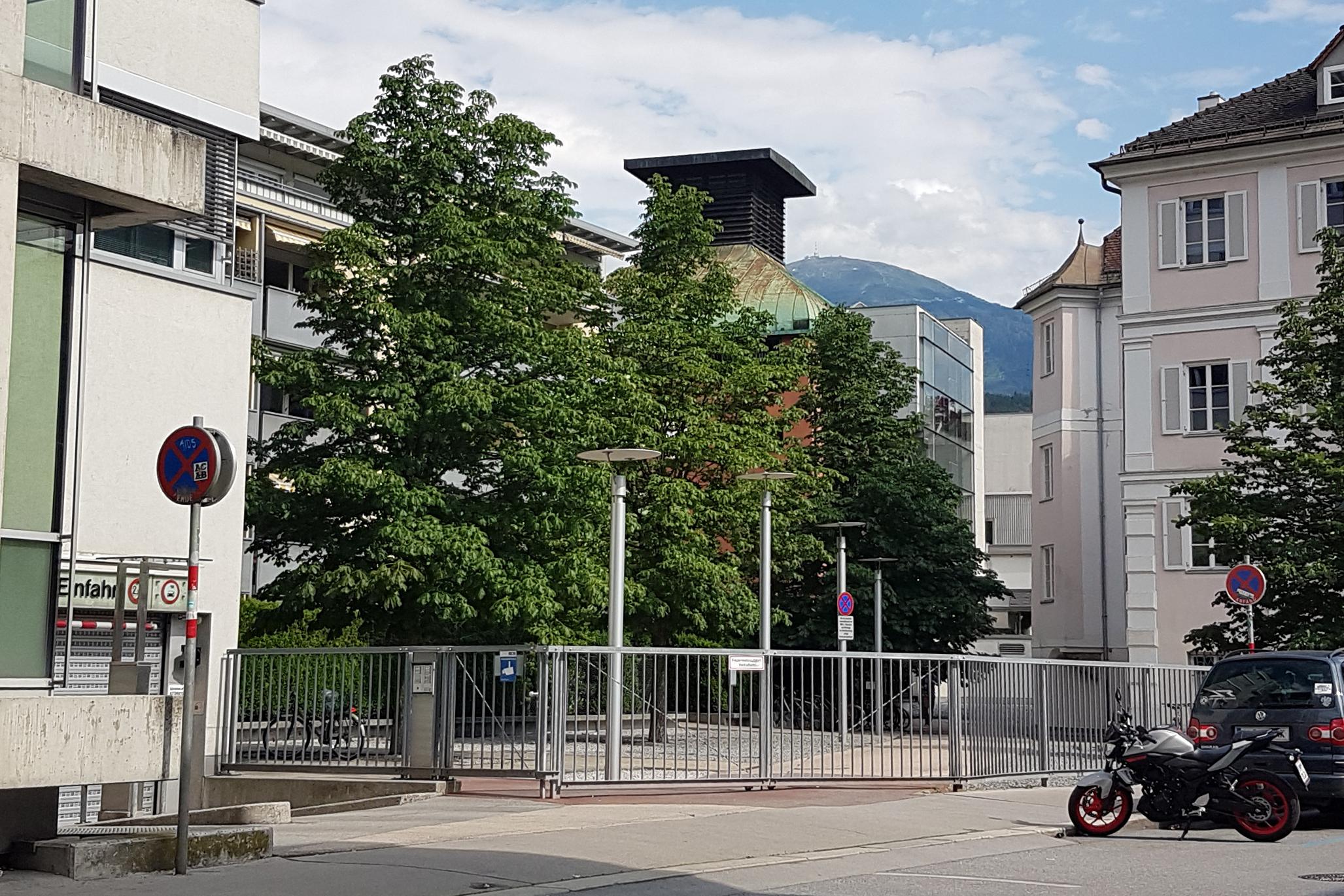 Gut versteckt liegt der Lois-Welzenbacher-Platz in der Adamgasse.
