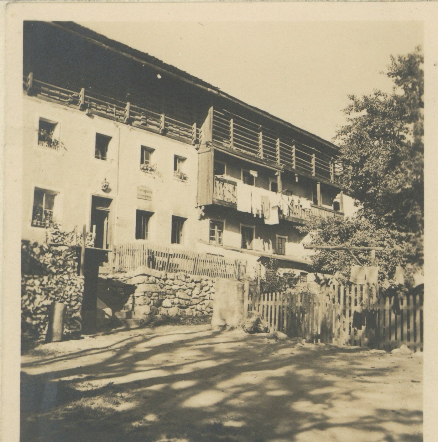 Gasthaus "Rössl" in der Au, 1936