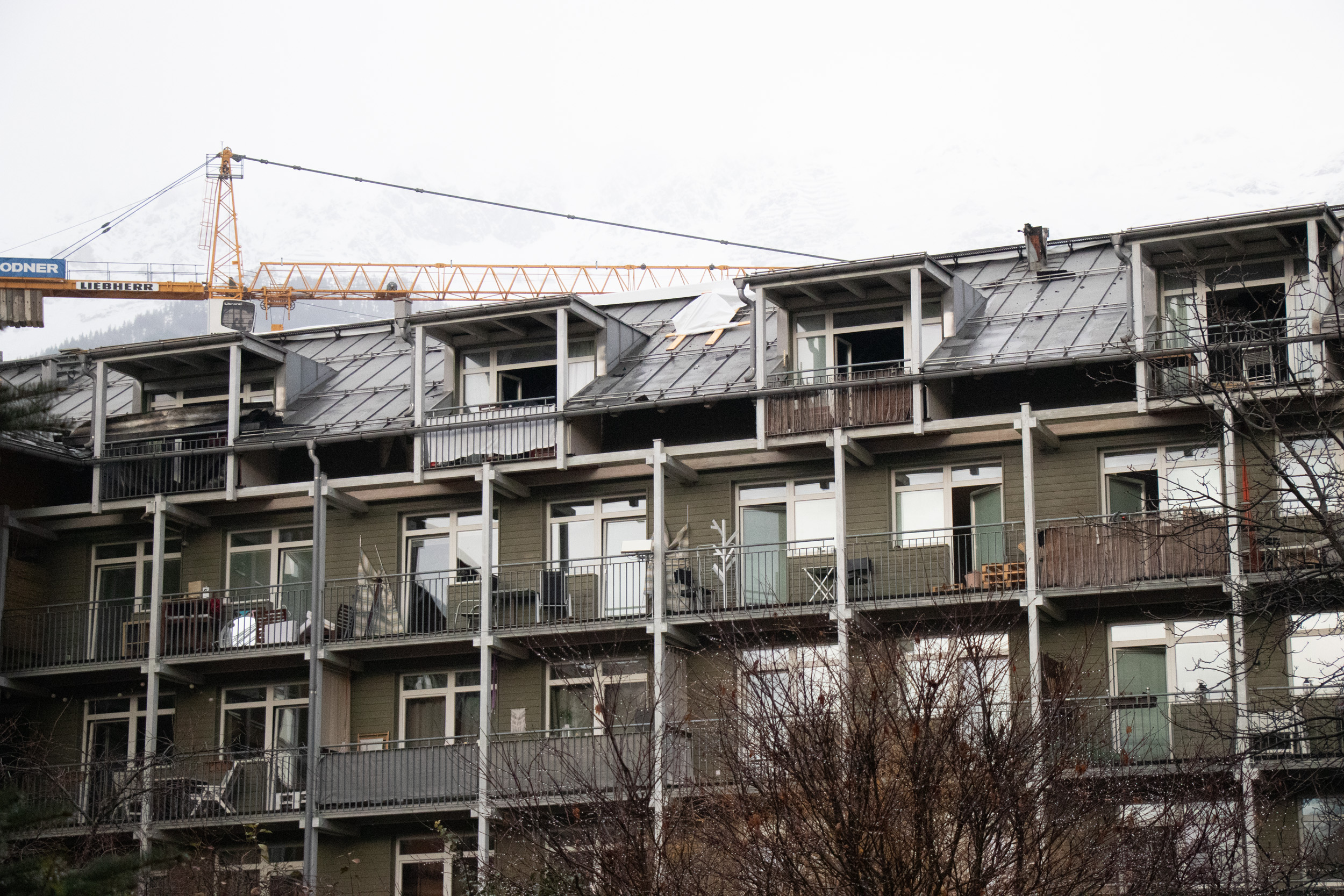 Die Innenhofansicht.