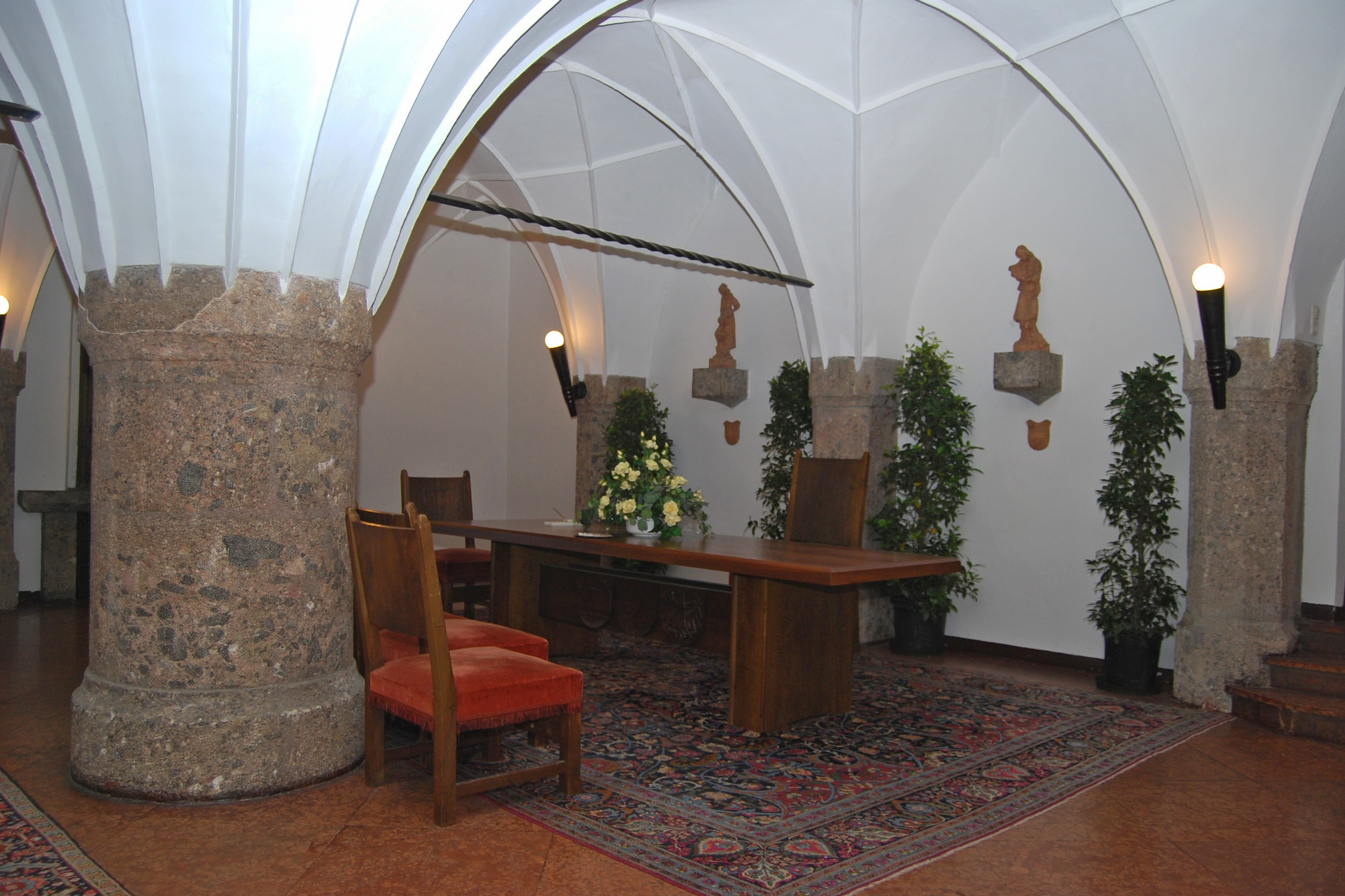 Geheiratet wird in Innsbruck im Trausaal beim Goldenen Dachl.