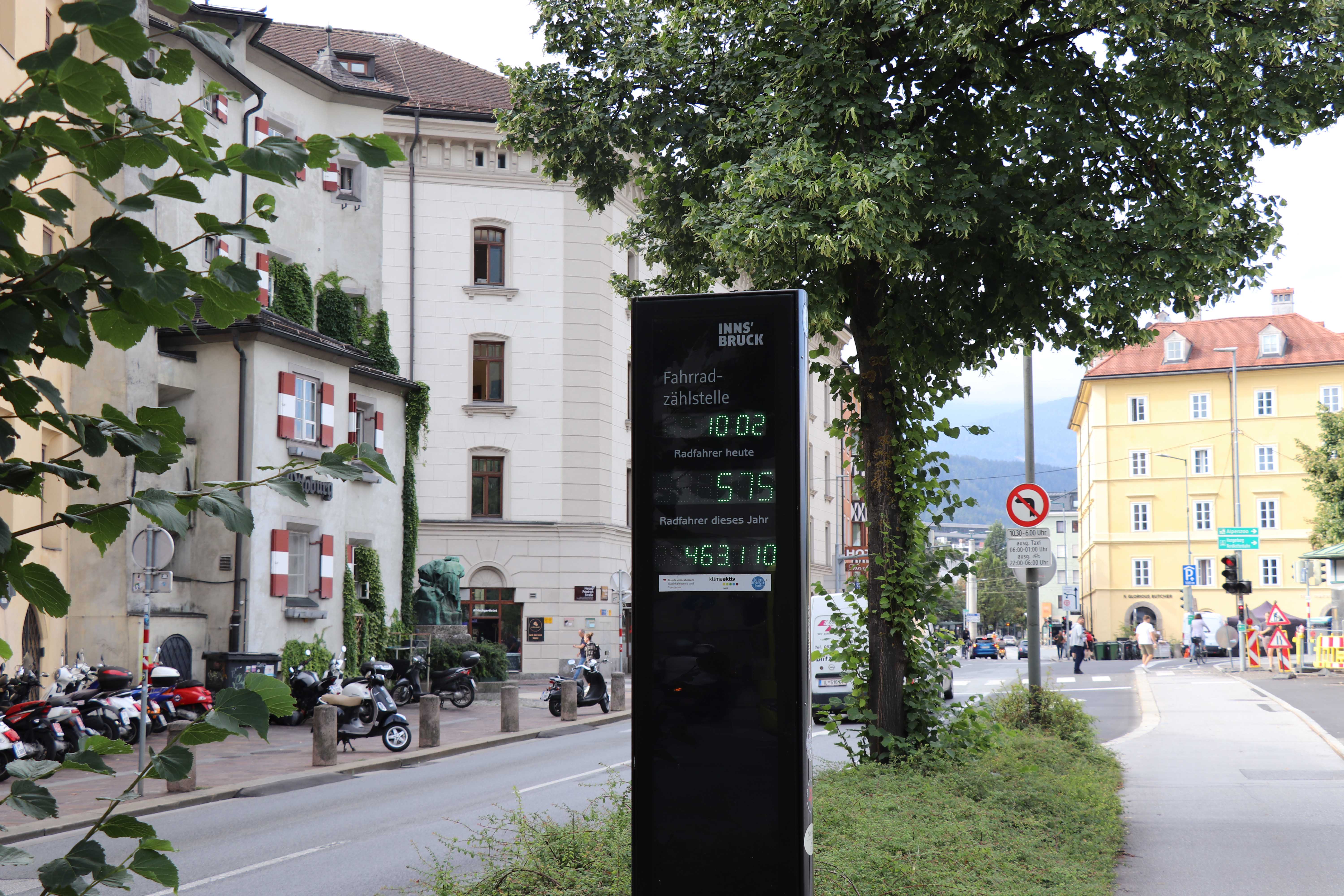 Das Fahrrad ist im Sommer bereits das meistgenutzte Verkehrsmittel der InnsbruckerInnen.