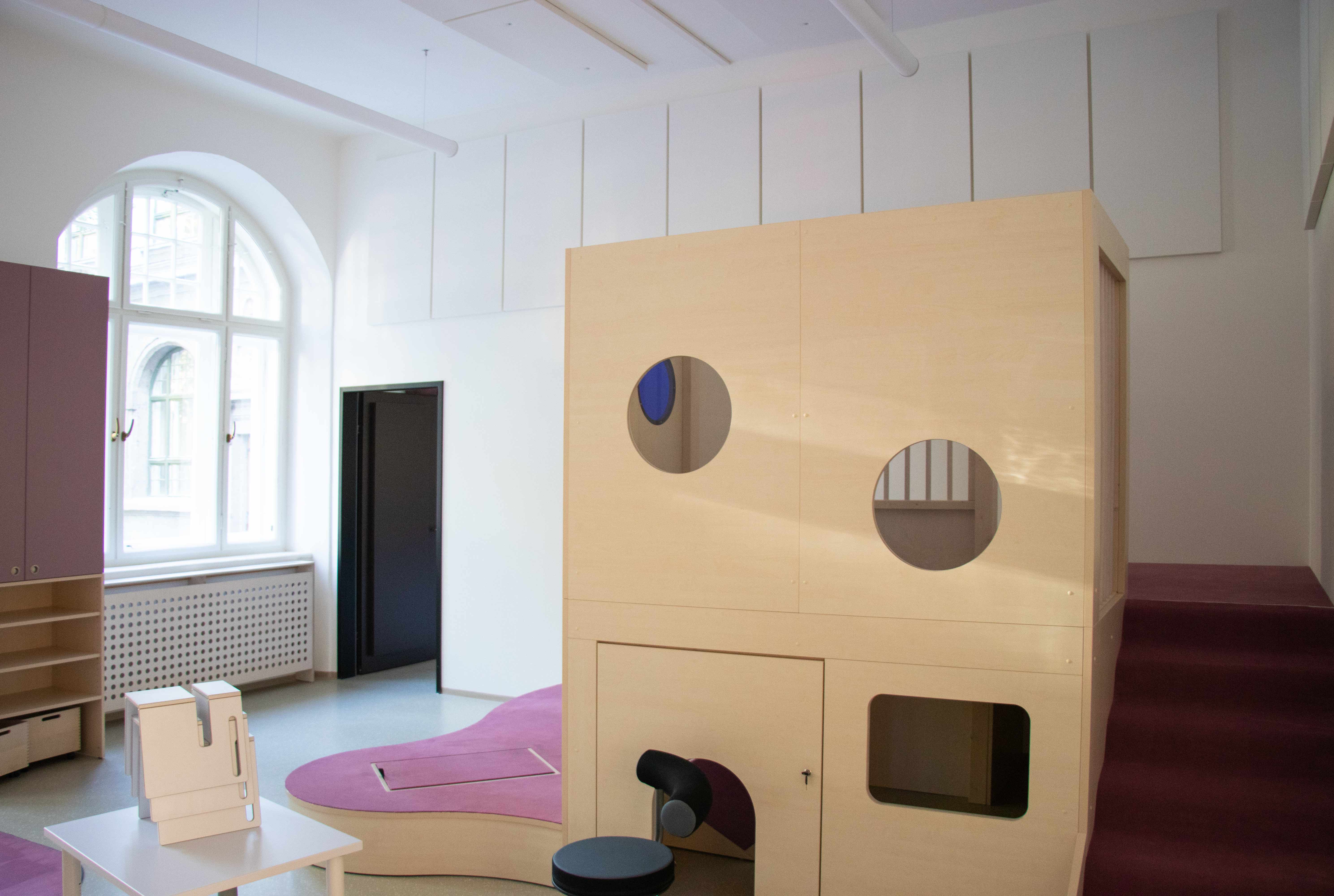 Die neue Kinderkrippe ist auch die erste Betriebskinderkrippe für den Stadtmagistrat.