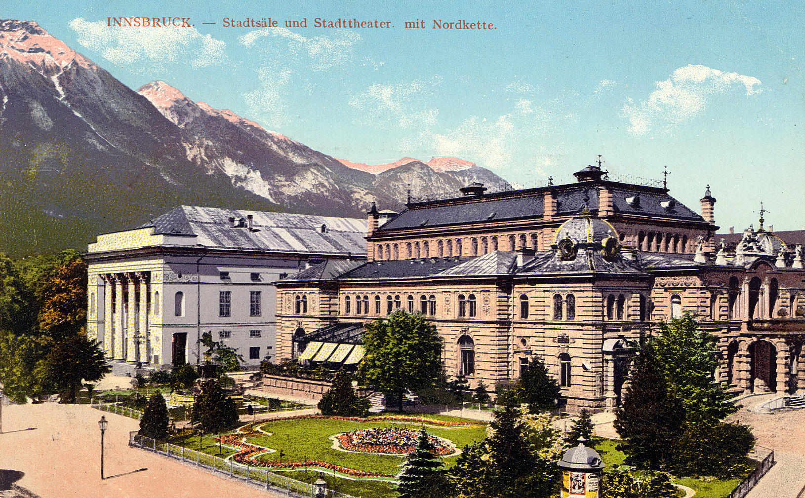 Stadtsäle, Stadttheater vermutl. um 1900