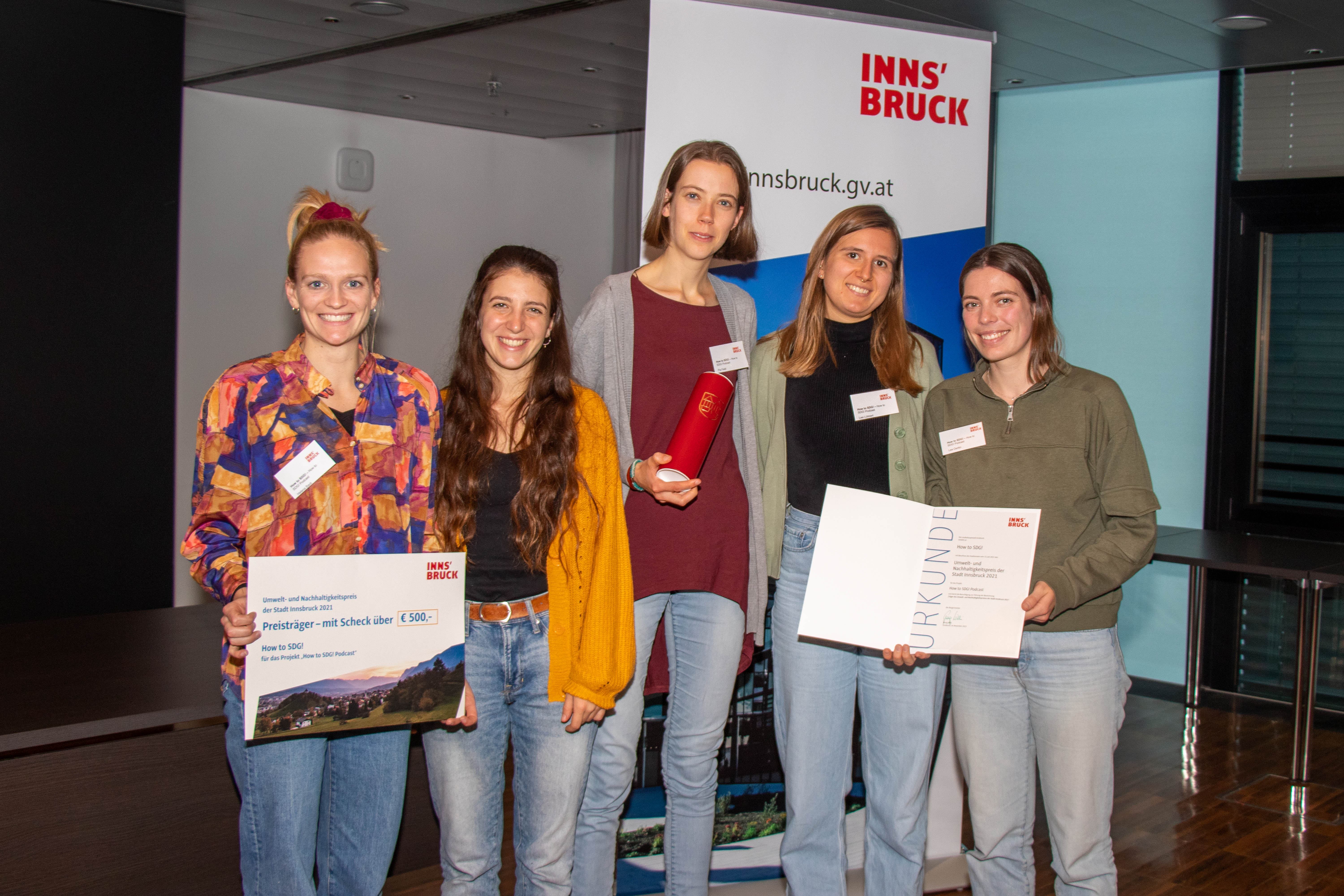 3. Preis: Projekt How to SDG! Podcast