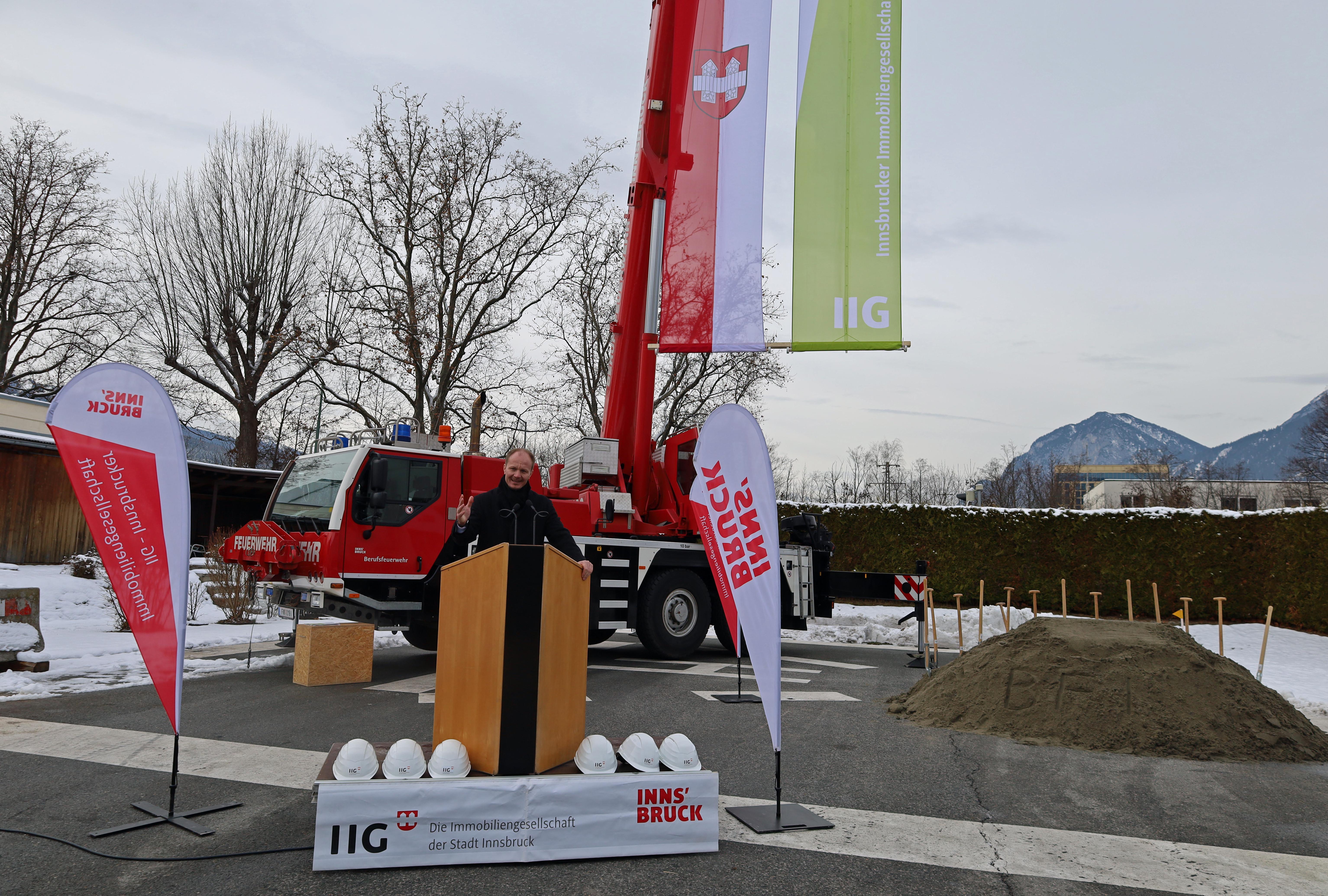 Vizebürgermeister Johannes Anzengruber: „Essentiell für die Arbeit der Feuerwehr ist eine zeitgemäße und zukunftsfähige Infrastruktur.“