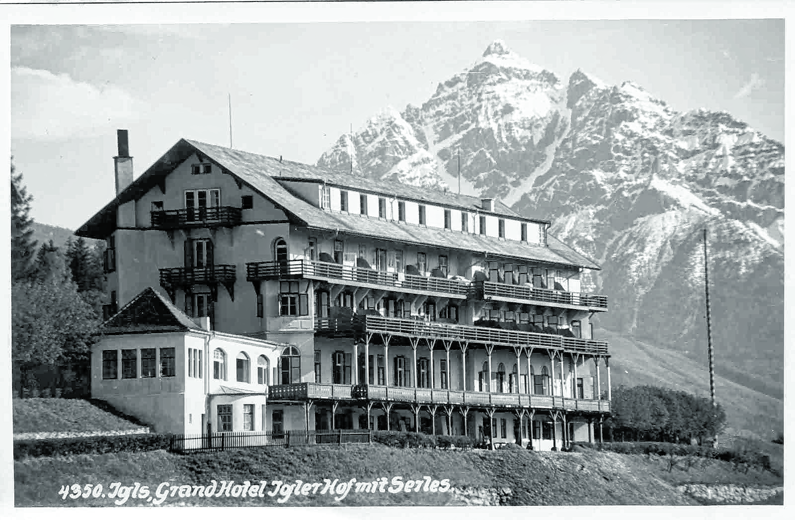 Grandhotel Igler Hof mit Serles