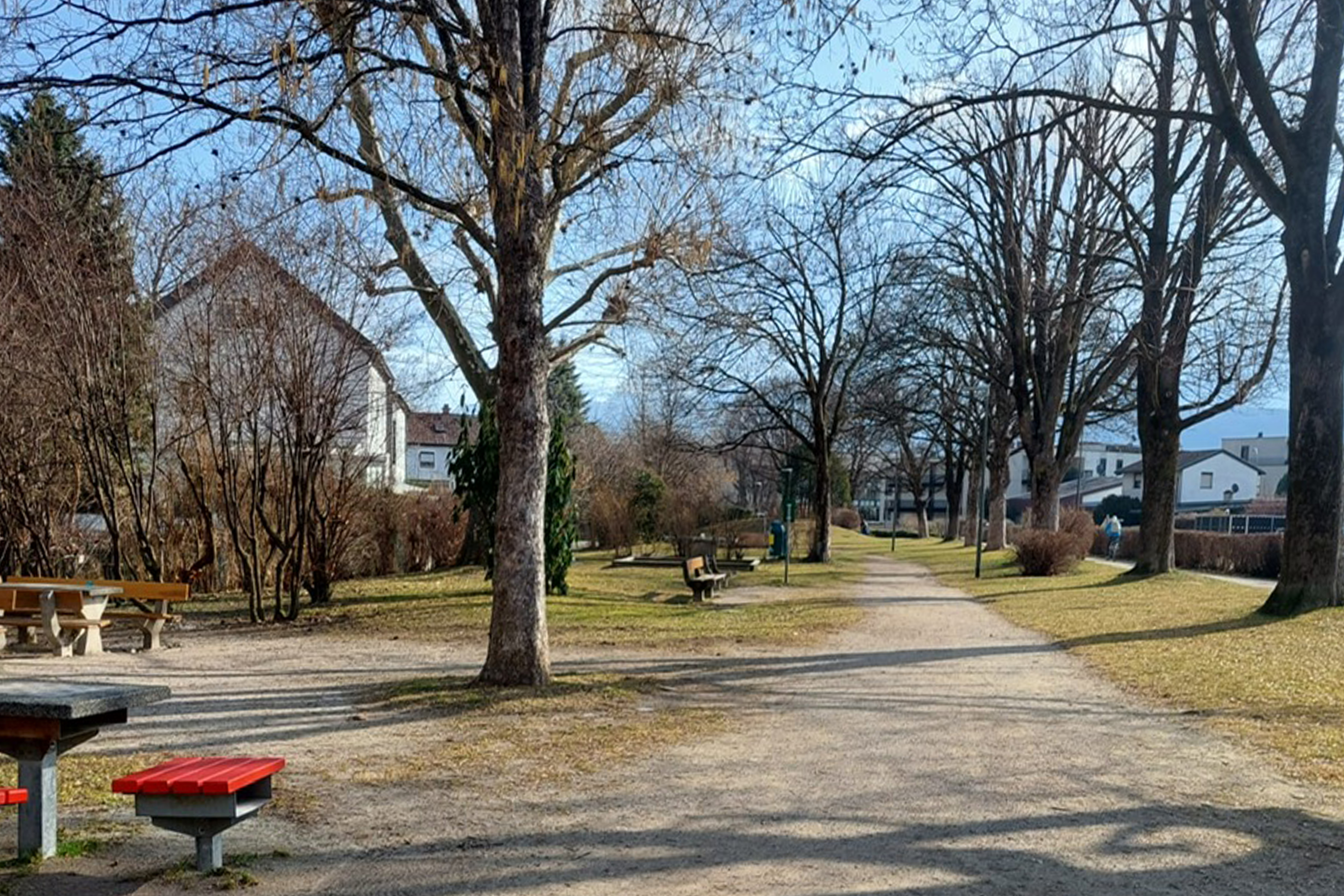 Der Grünzug Ursulinenpark wird ab Sommer 2023 umfangreich umgestaltet und durch weitere Spiel- und Erholungsflächen sowie Bäume und Bepflanzungen ergänzt.