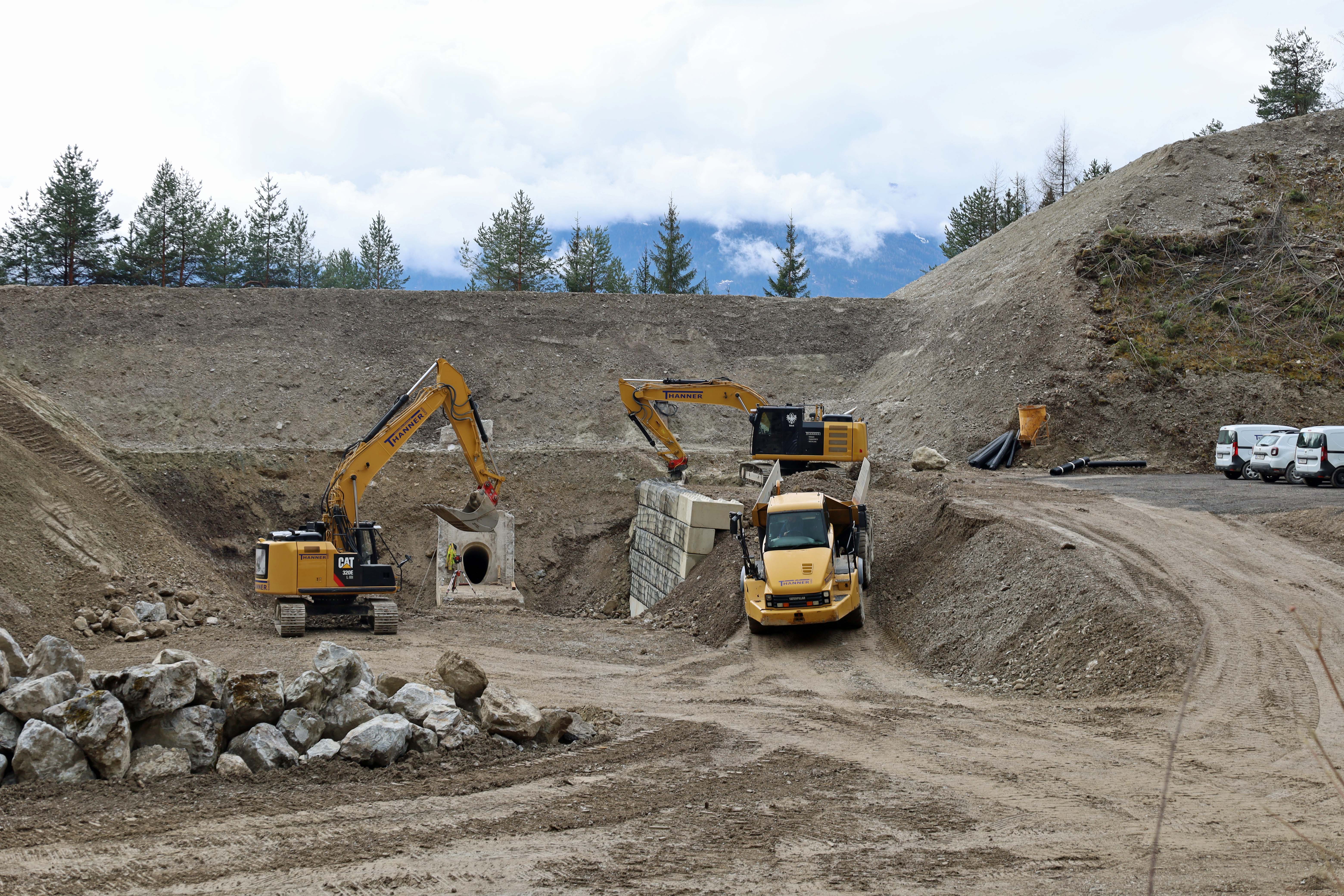 Der Abschluss der Bauarbeiten ist bis Sommer 2024 geplant.