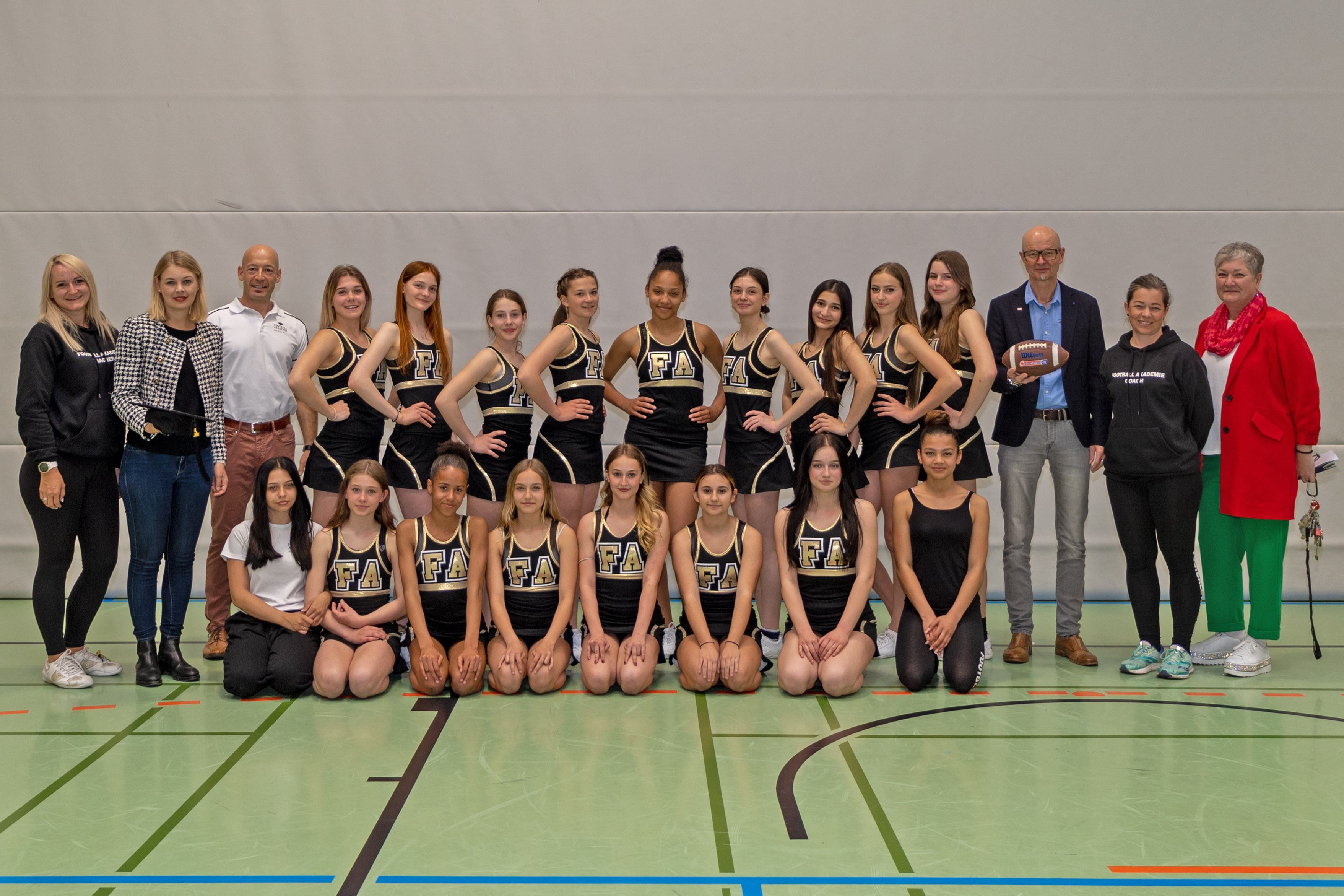 Nach dem Training wurde noch ein gemeinsames Gruppenfoto gemacht.