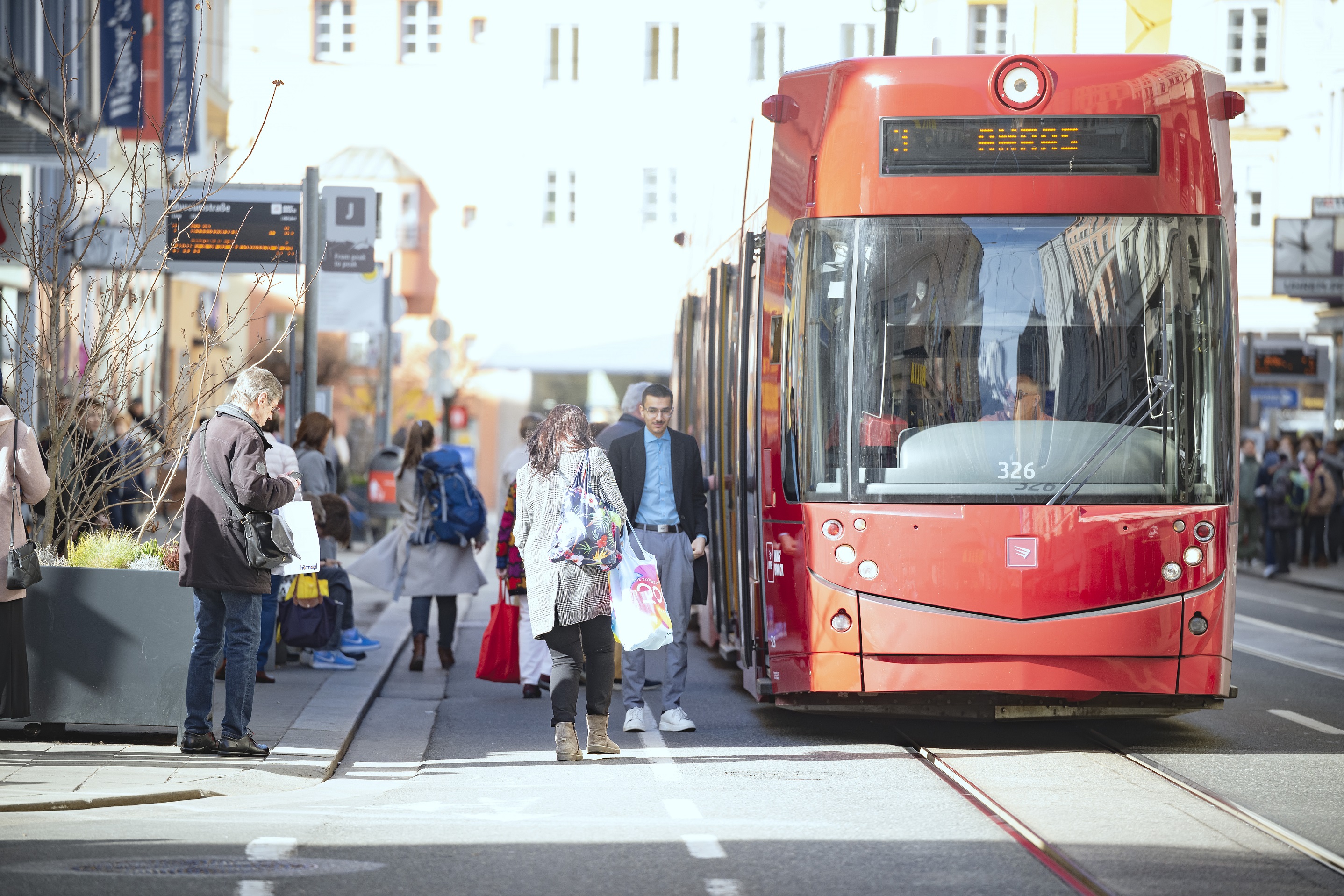 Die KundInnen der Innsbrucker Verkehrsbetriebe vergaben gute Noten.