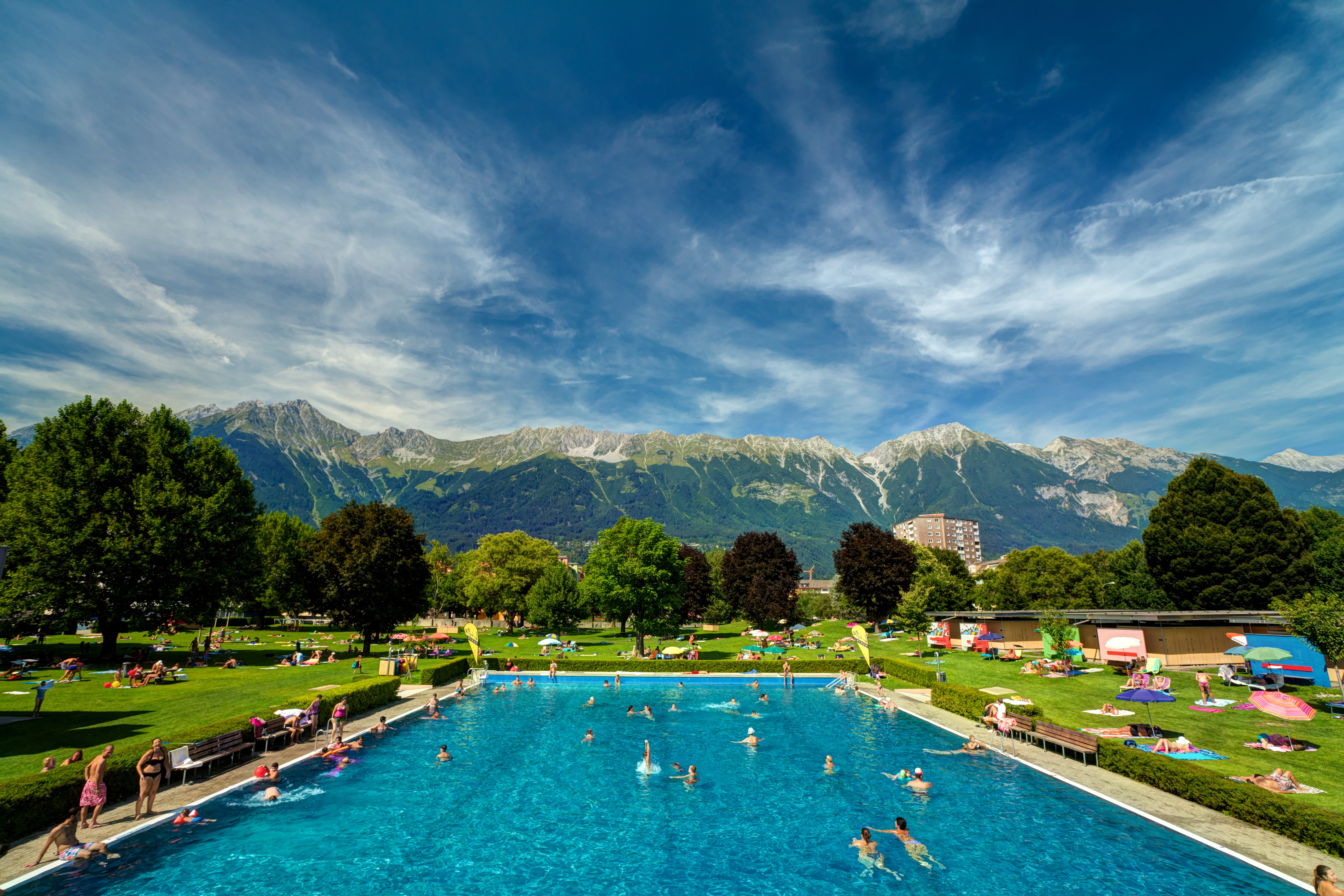 Das Freibad Tivoli wird an Hitzetagen bis 20.30 Uhr geöffnet haben.