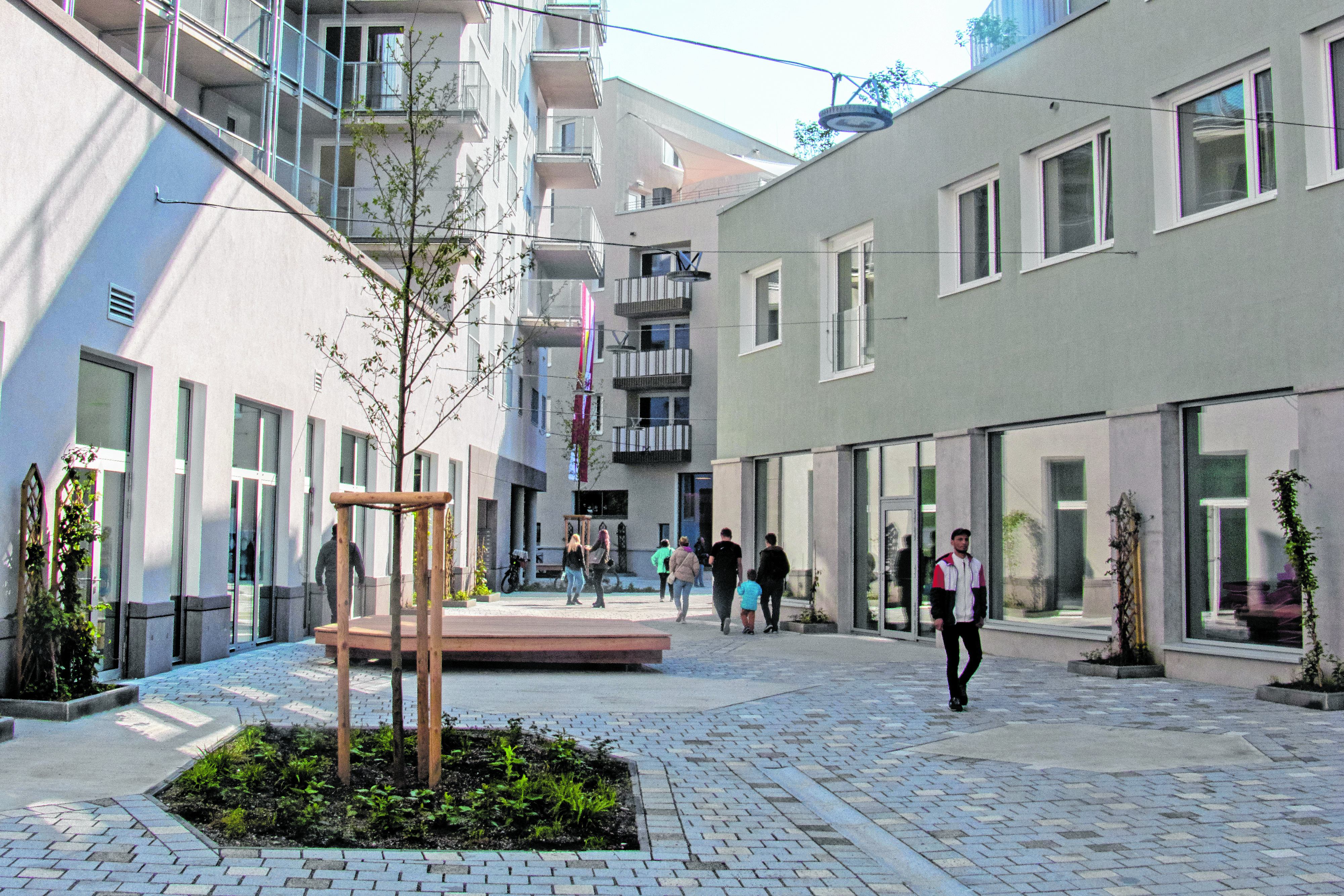 1.000 Wohnungen und ein attraktives Umfeld bietet die Campagne Reichenau nach der Fertigstellung für ihre BewohnerInnen.