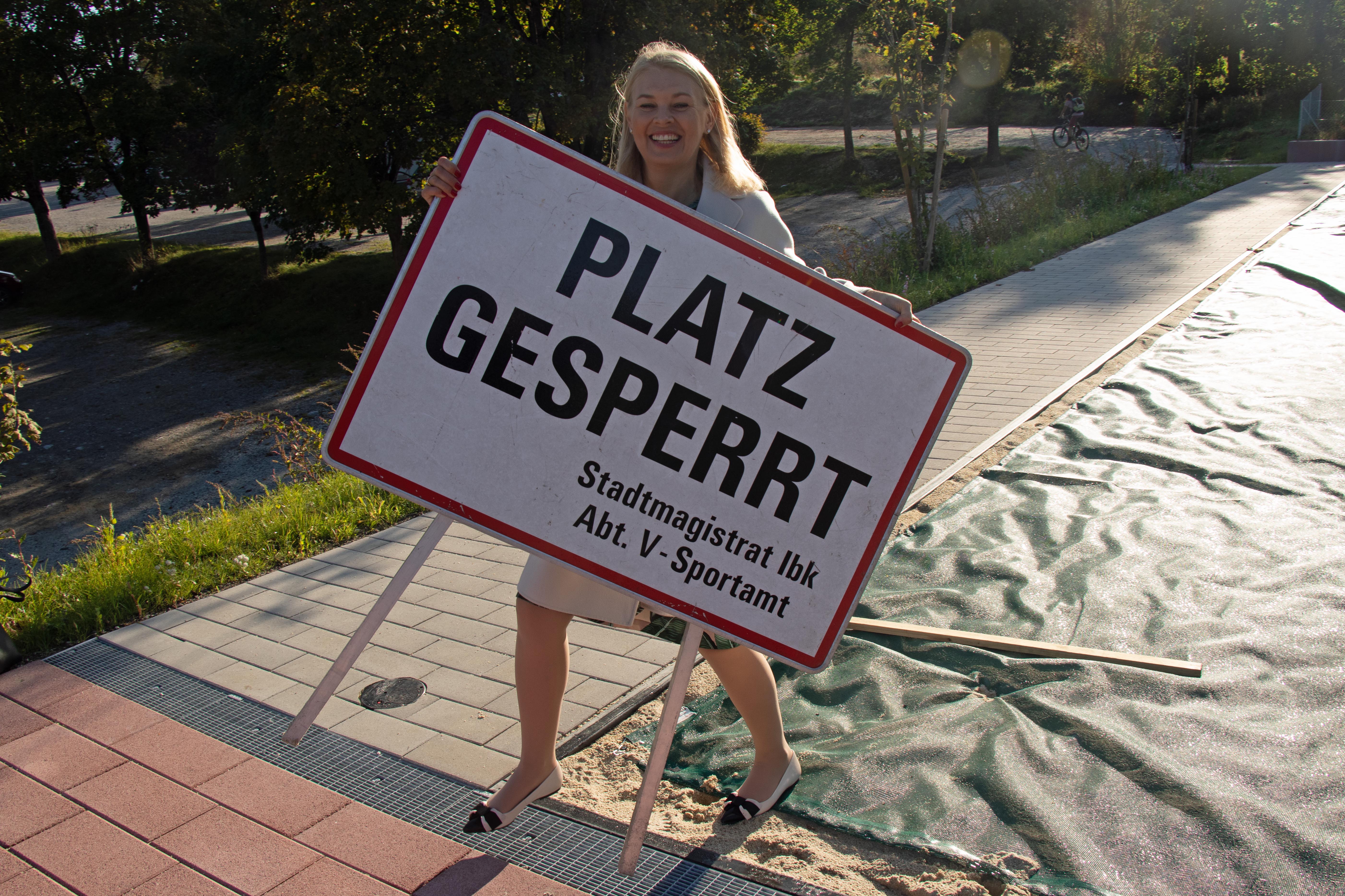 Der Sportplatz ist ab 29. September zur Benützung freigegeben.