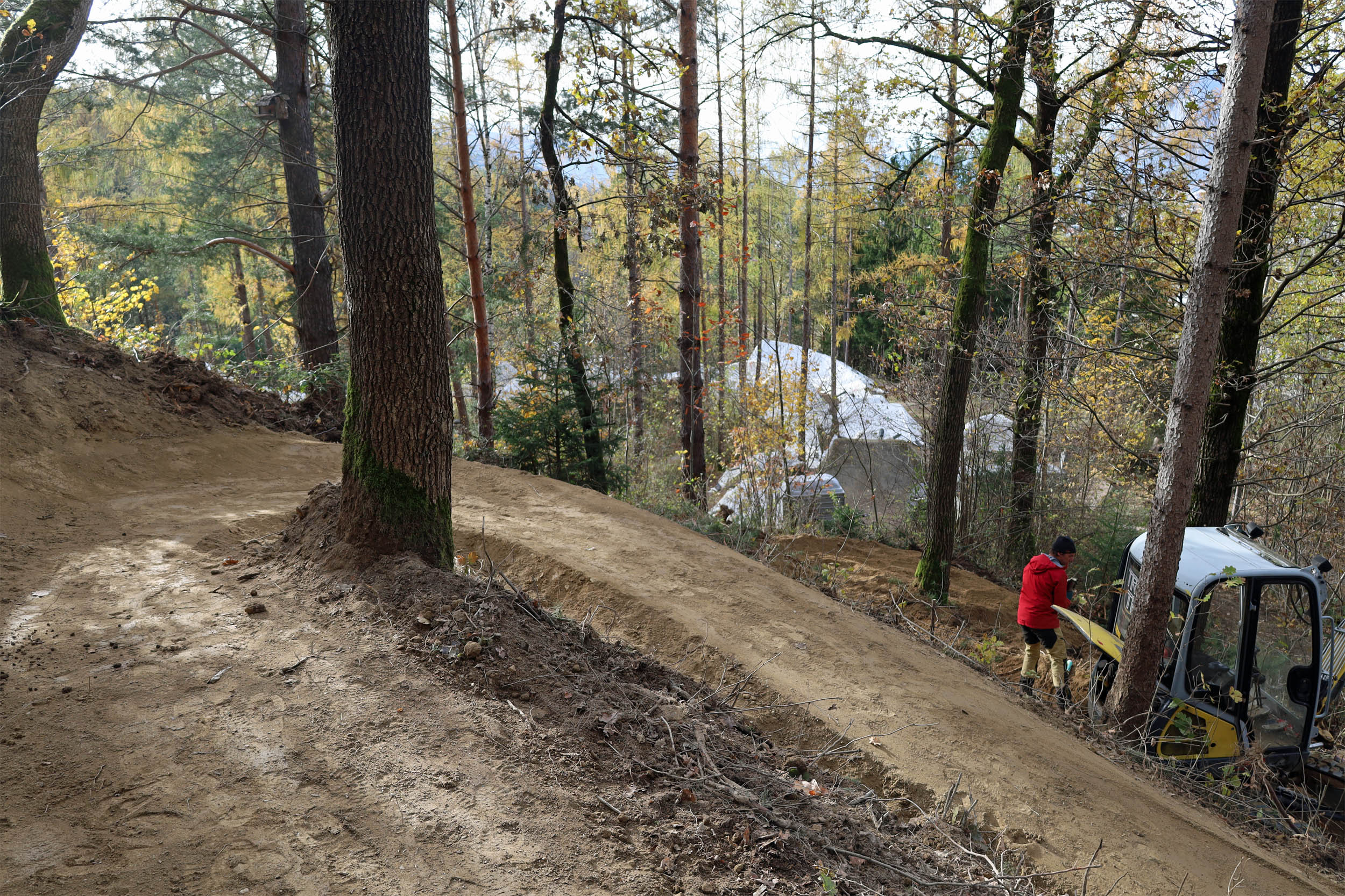 Nach Abschluss der Bauarbeiten ist kommendes Frühjahr die Eröffnung des neuen MTB-Areals geplant.