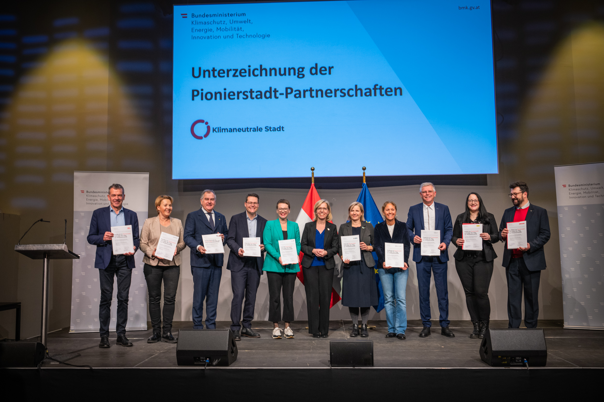 Zehn österreichische Großstädte setzen wichtige Schritte für ihre nachhaltige Entwicklung und leisten einen wesentlichen Beitrag zur Erreichung der Energie- und Klimaziele.