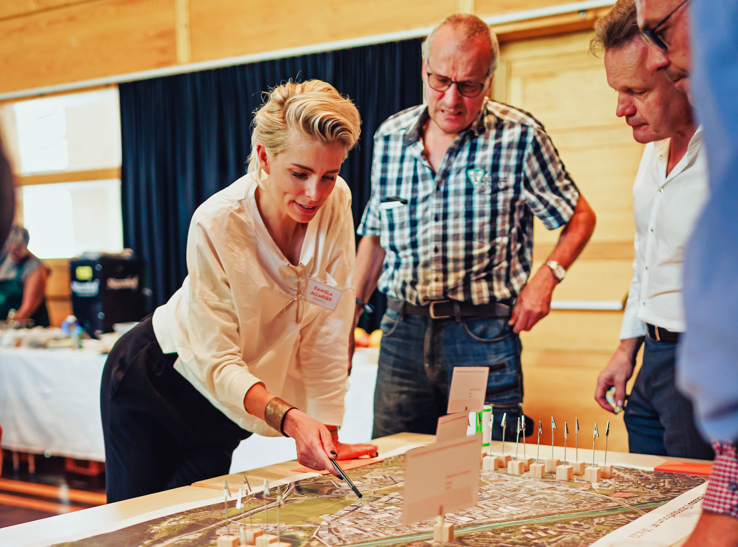 Daniela Allmeier ist eine der beiden Frauen „hinter“ der Standortoffensive.