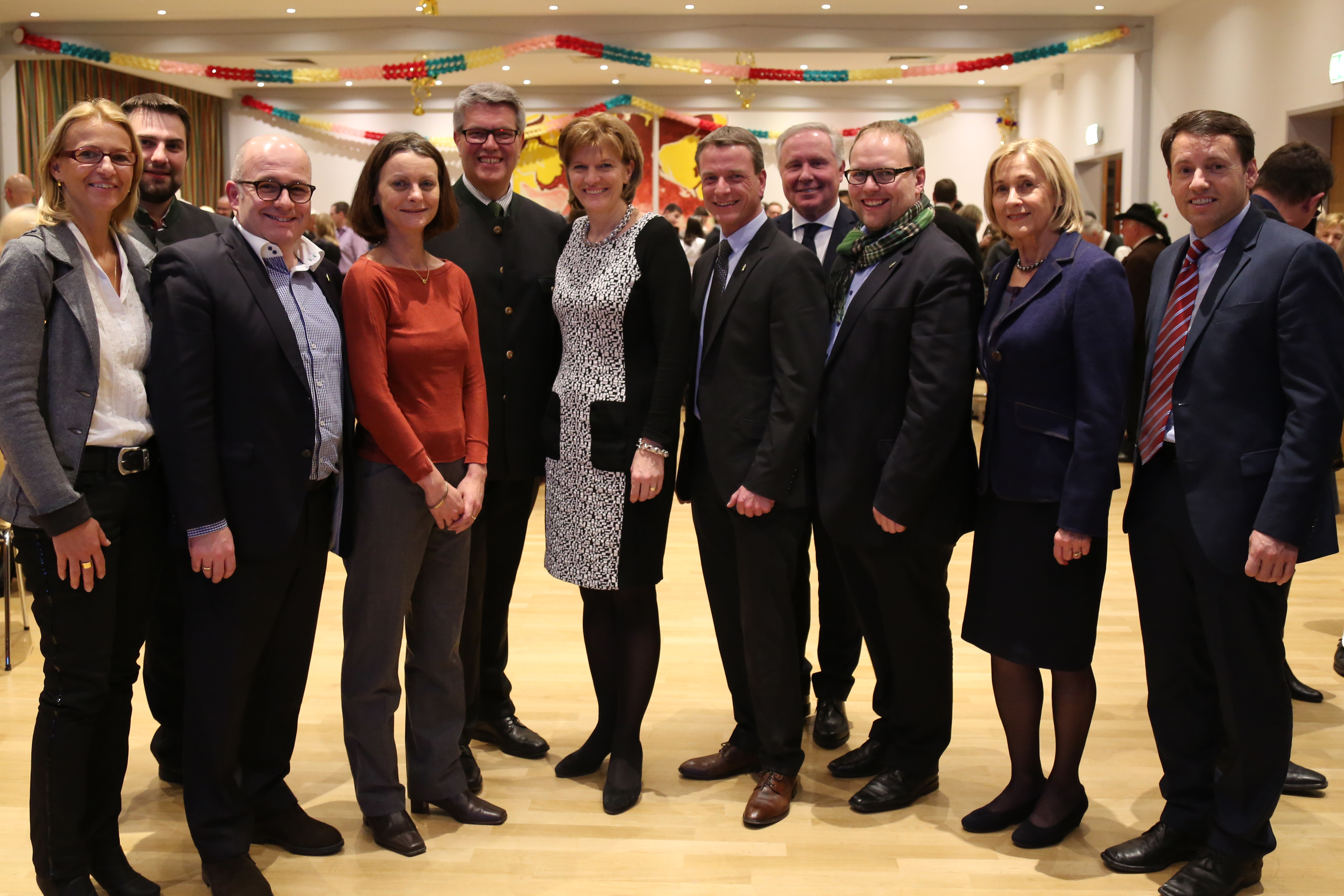 Der Neujahrsempfang der Arbeitsgemeinschaft Amras war ein Stelldichein von zahlreichen Persönlichkeiten der Politik, Wirtschaft und des großen Vereinswesens.