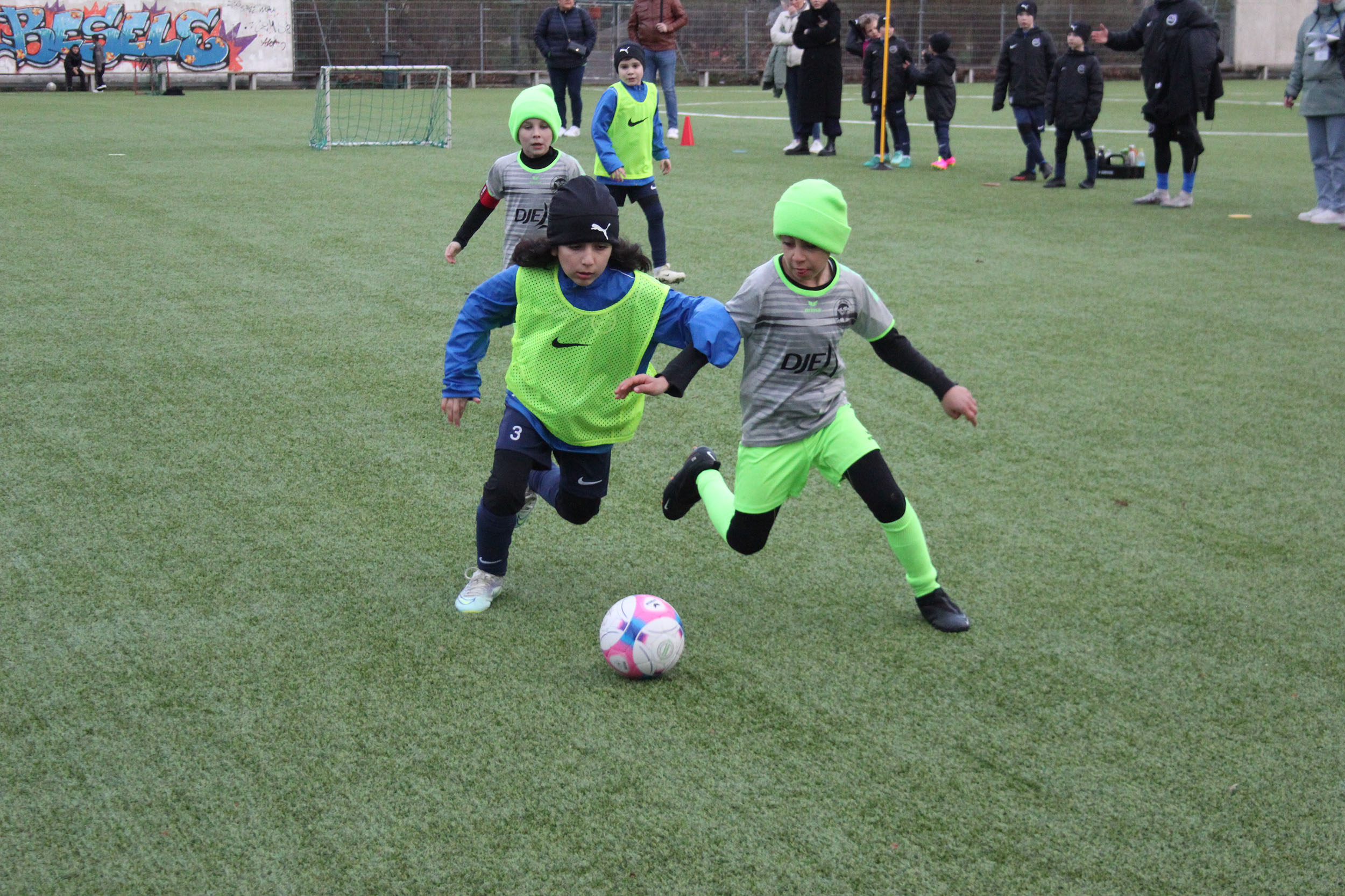 Zahlreiche Kinder spielten beim begehrten Besele-Cup um den Turniersieg in ihrer Altersklasse.