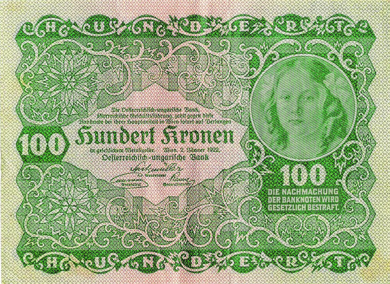 Die Krone war zwischen 1892 und 1925 das offiziell gültige Zahlungsmittel in der k.u.k. Monarchie. Die österreichische Krone verlor durch die Inflation nach dem Ersten Weltkrieg sehr stark an Wert. Deshalb wurde sie nach dem Währungsumstellungsgesetz vom 20. Dezember 1924 mit Wirkung vom 1. März 1925 durch den Schilling ersetzt.
