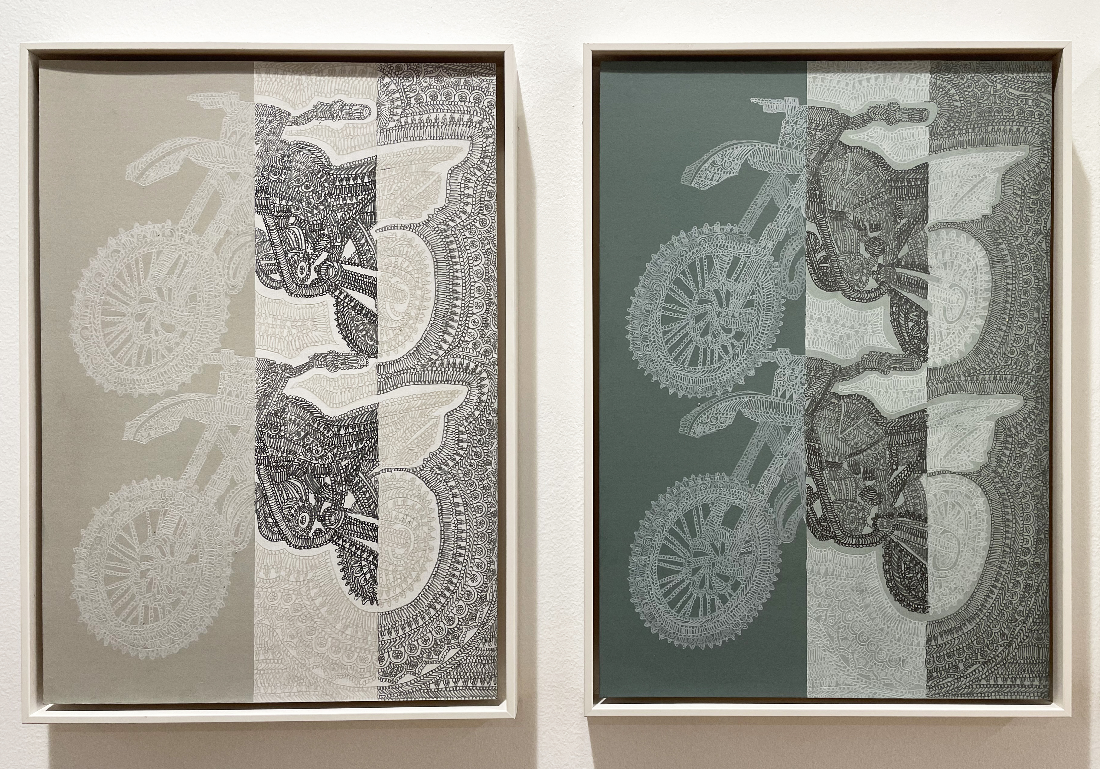 Am 17. Juli findet ein Rundgang durch die Ausstellung mit dem Künstler statt.