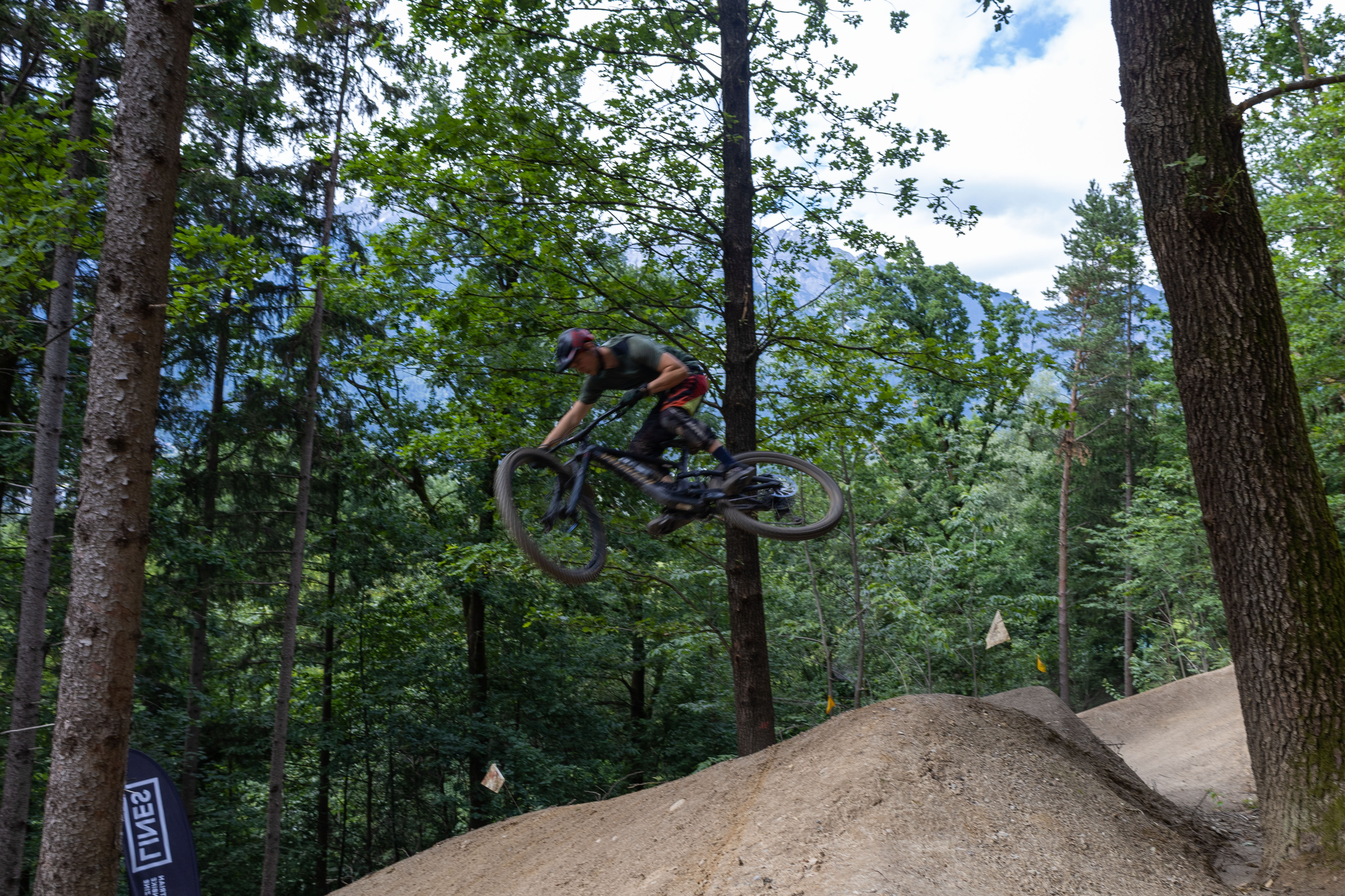 35.000 Fahrten allein im zweiten Halbjahr 2024 gezählt, noch 2025 soll der Baustart für den zweiten Teil des Trailparks erfolgen.