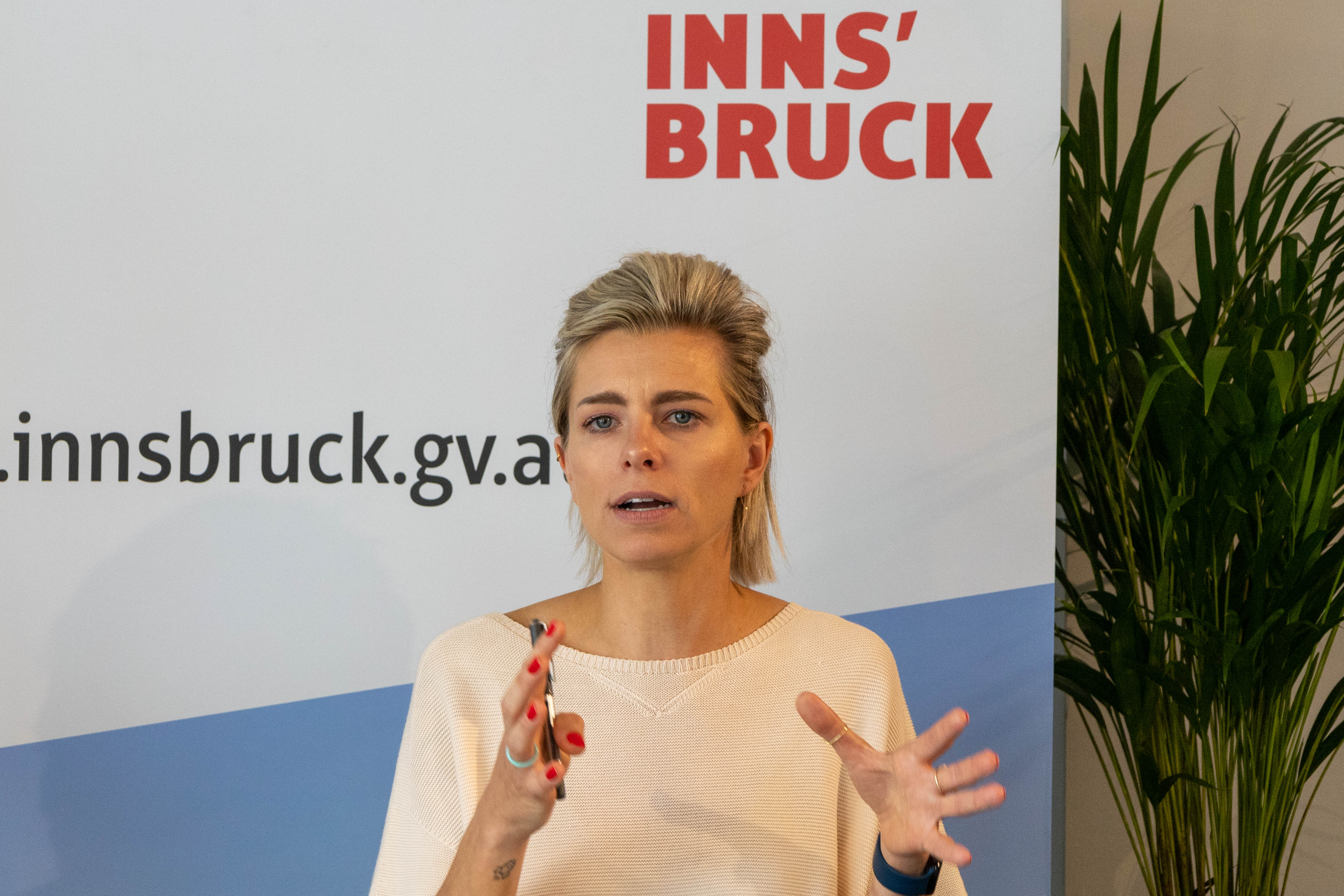 Daniela Allmeier, zuständig für die Projektbegleitung.