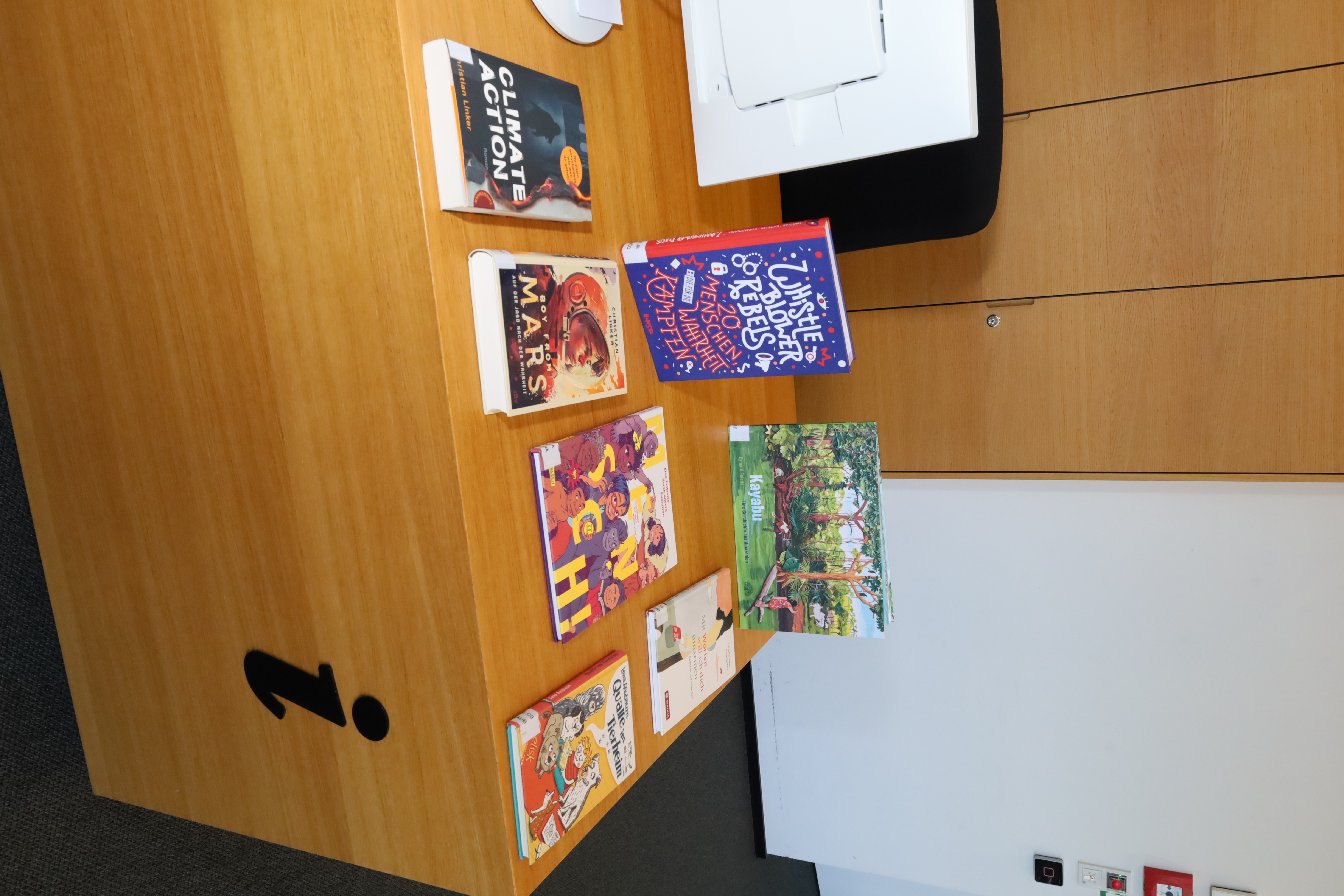 Themen für Jugendliche: Die Stadtbibliothek hält das passende Angebot bereit.