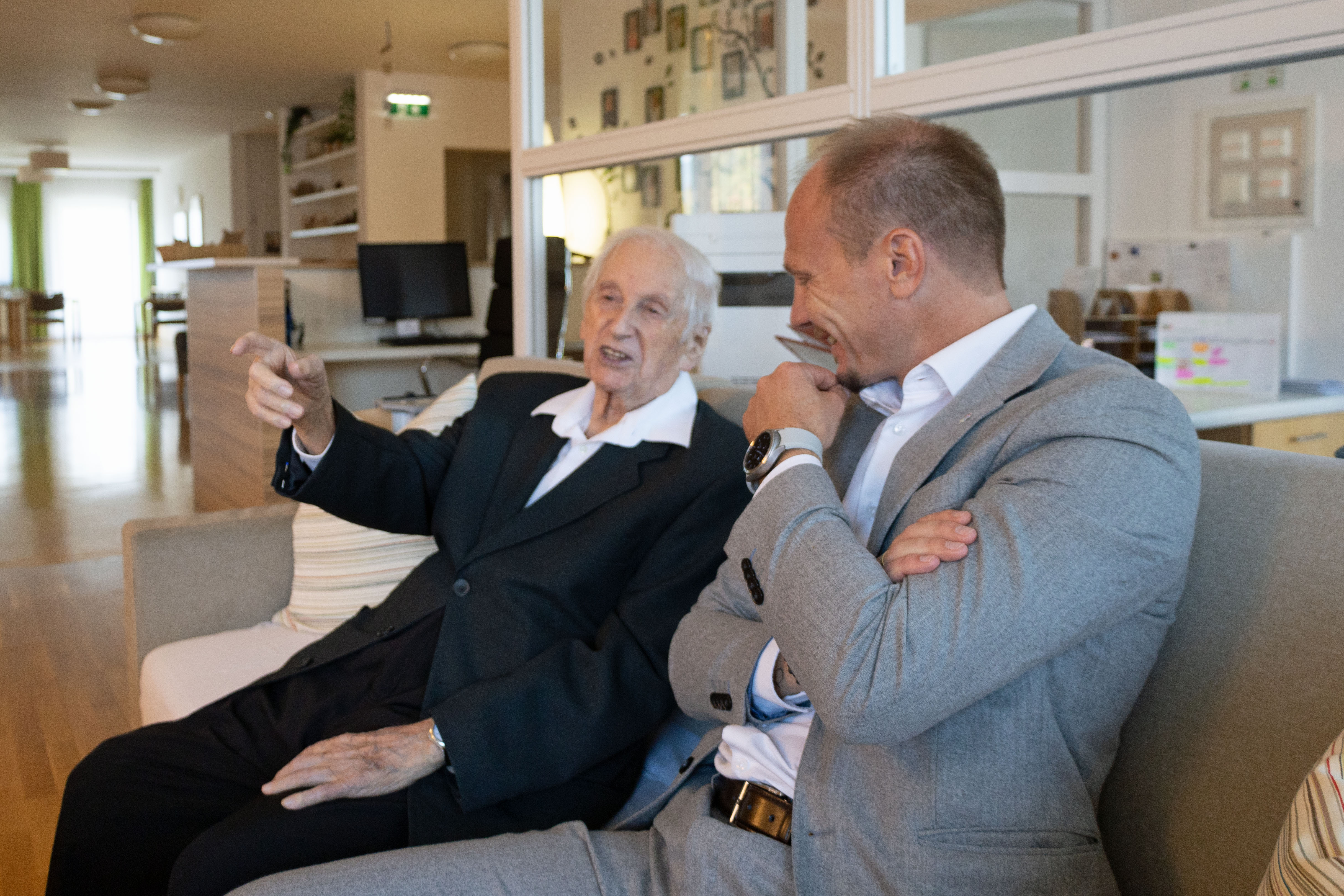 Ludwig Ascher erzählte aus seinem erinnerungsreichen Leben.