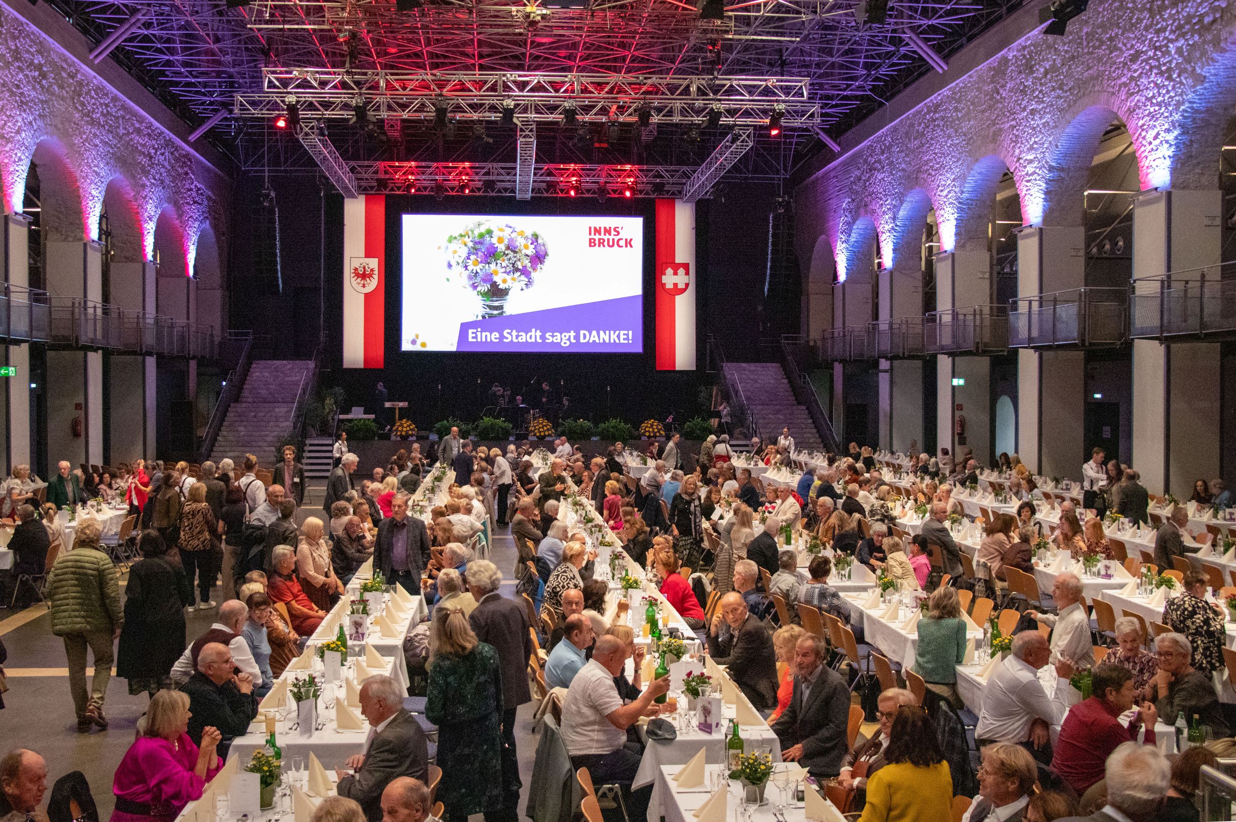 Rund 400 JubilarInnen und ihre Begleitpersonen waren bei der Feier im Congress anwesend.