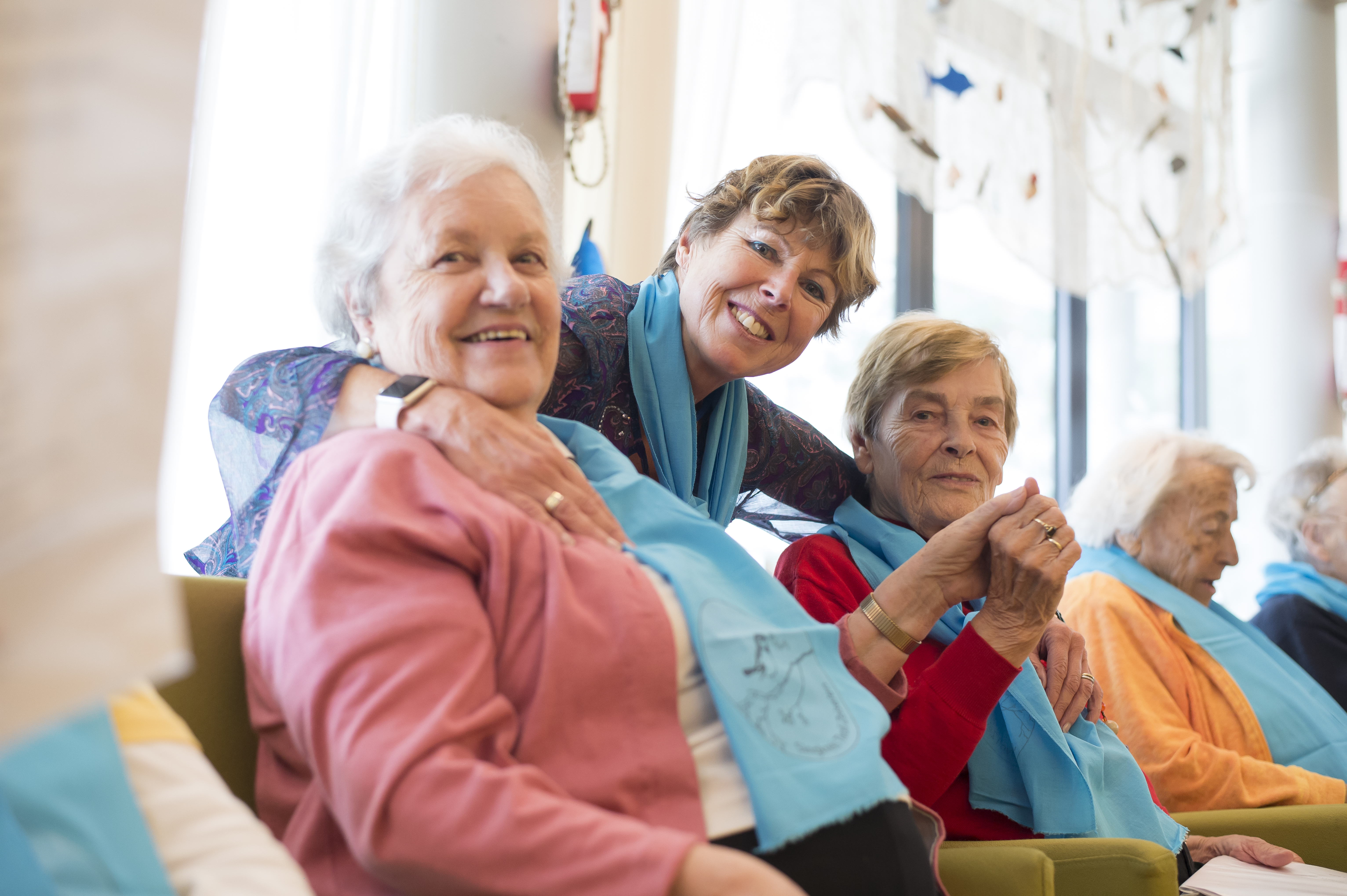 Füreinander da sein, voneinander lernen. Die 
Möglichkeiten zum ehrenamtlichen Engagement bei der ISD sind vielfältig – und für alle Seiten bereichernd.