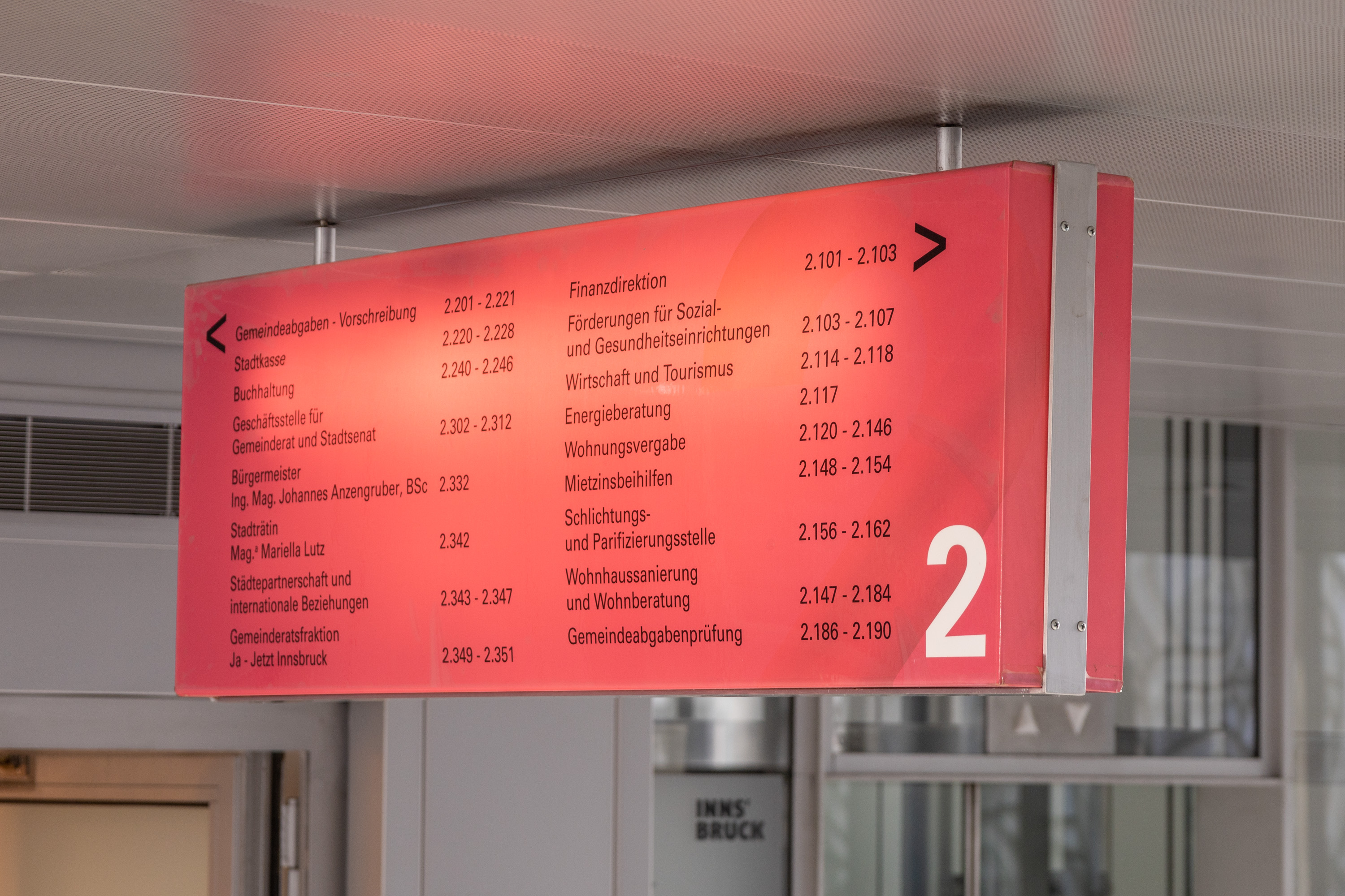 Die städtische Finanzdirektion betreut und steuert die Stadtfinanzen.