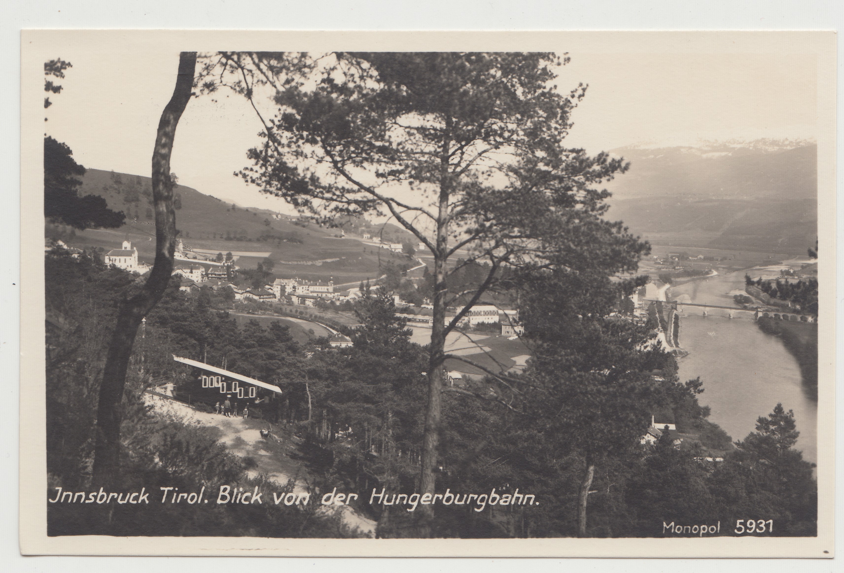 Blick von der Hungerburg, 1920-1930