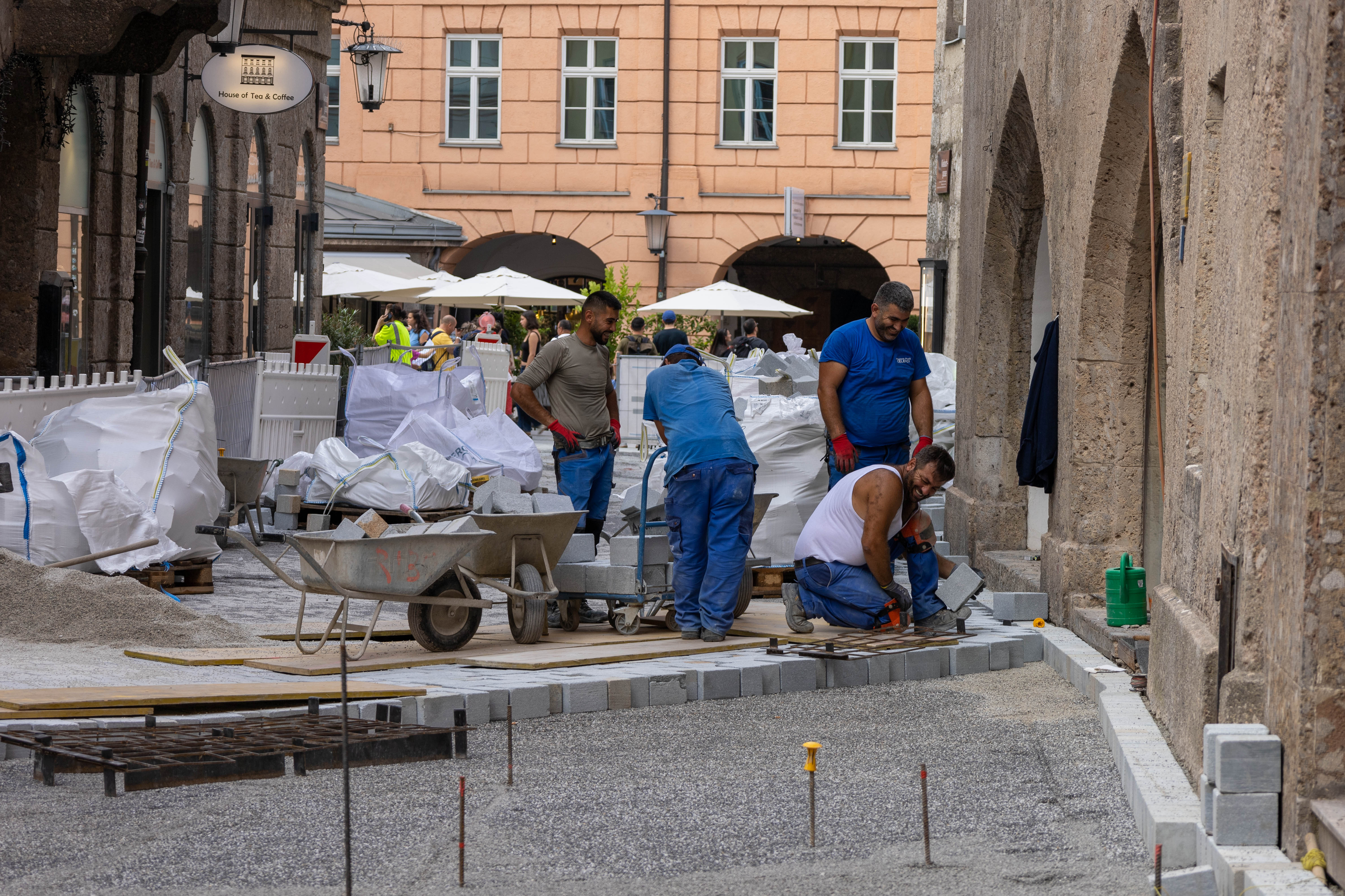 Ab Februar startet die zweite und finale Etappe der Altstadt-Pflasterung.