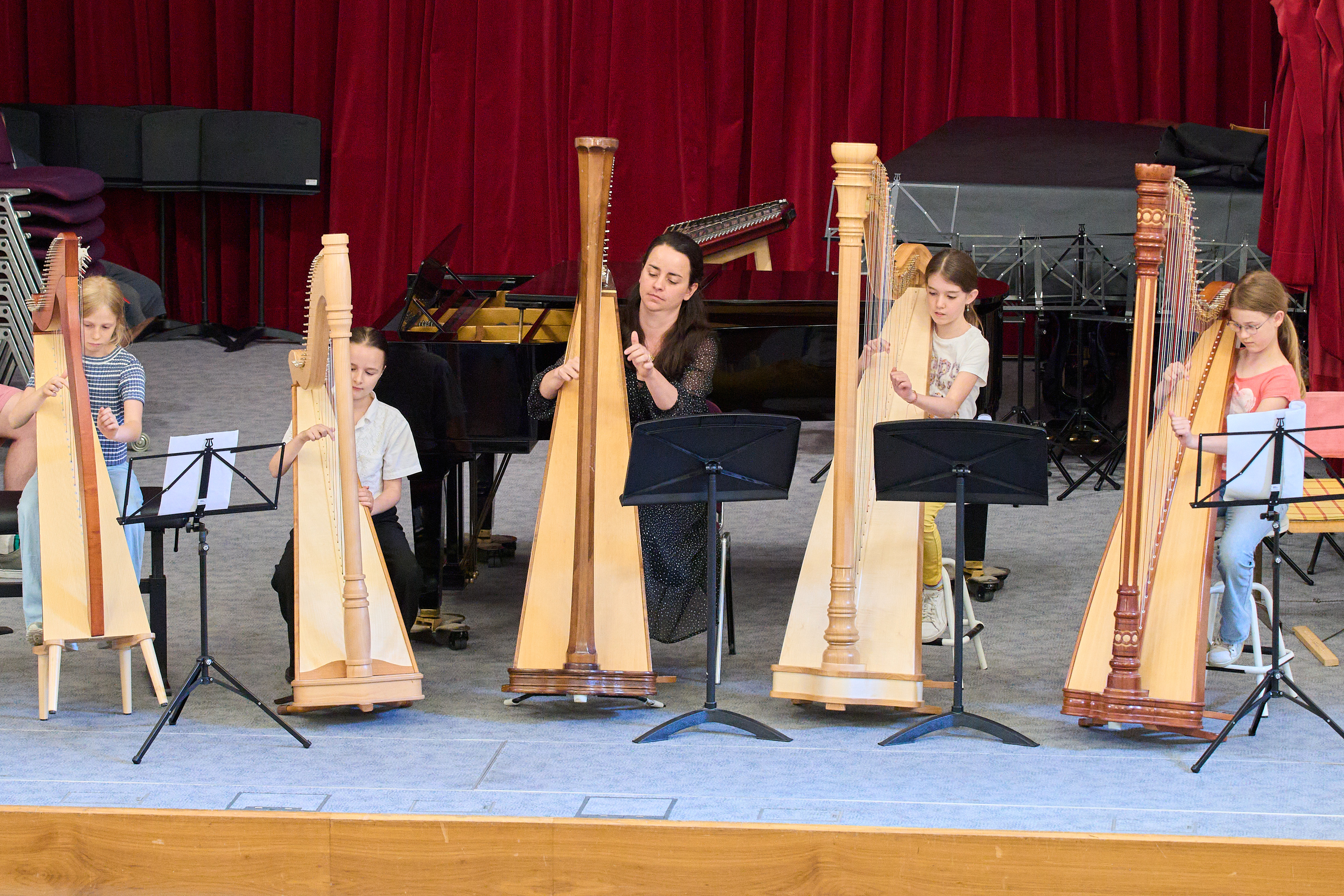 Die Zauberharfen sind am 6. und 7. April zu hören.