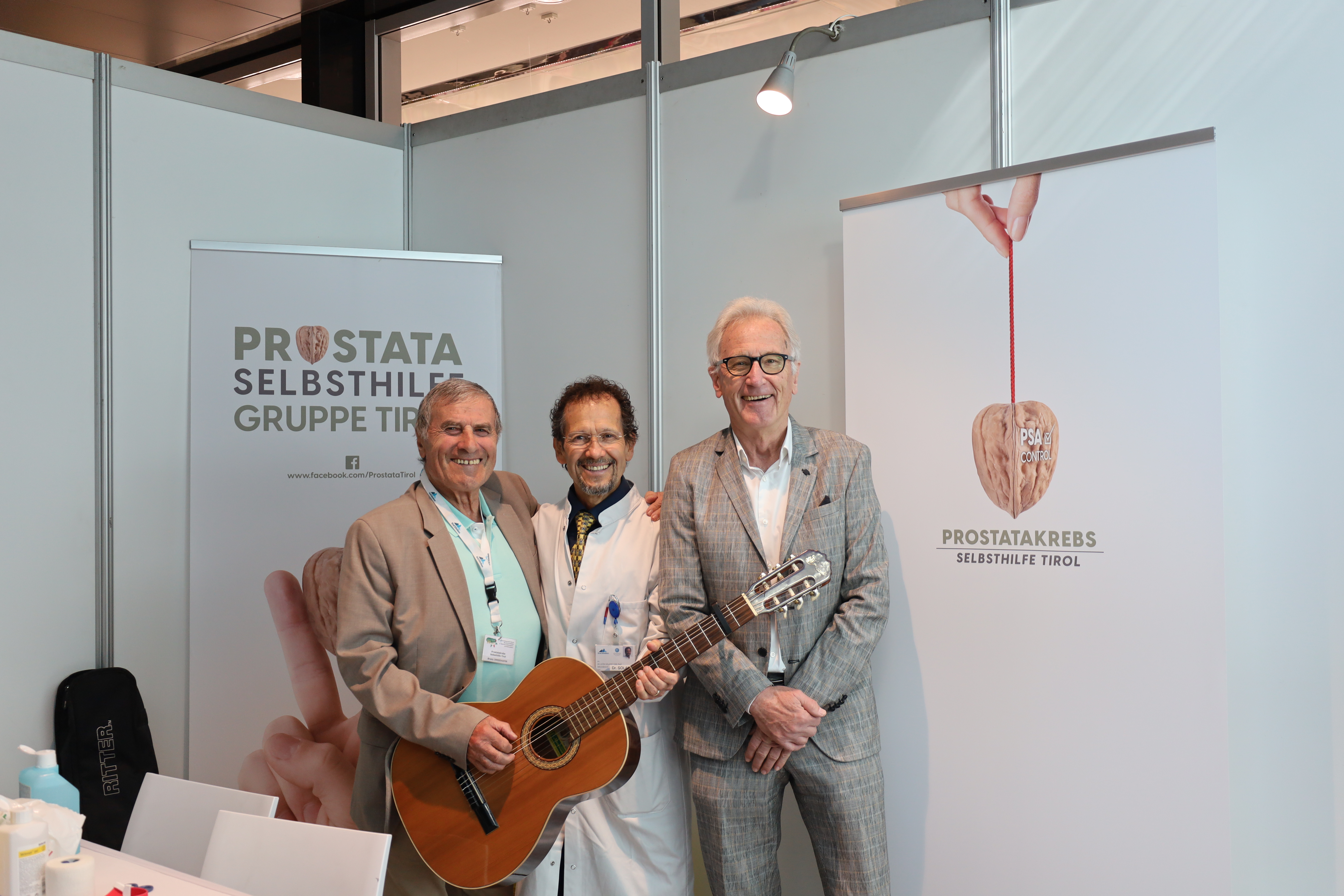 Die Möglichkeit zur Prostatakrebs-Früherkennung wird gerne in Anspruch genommen.