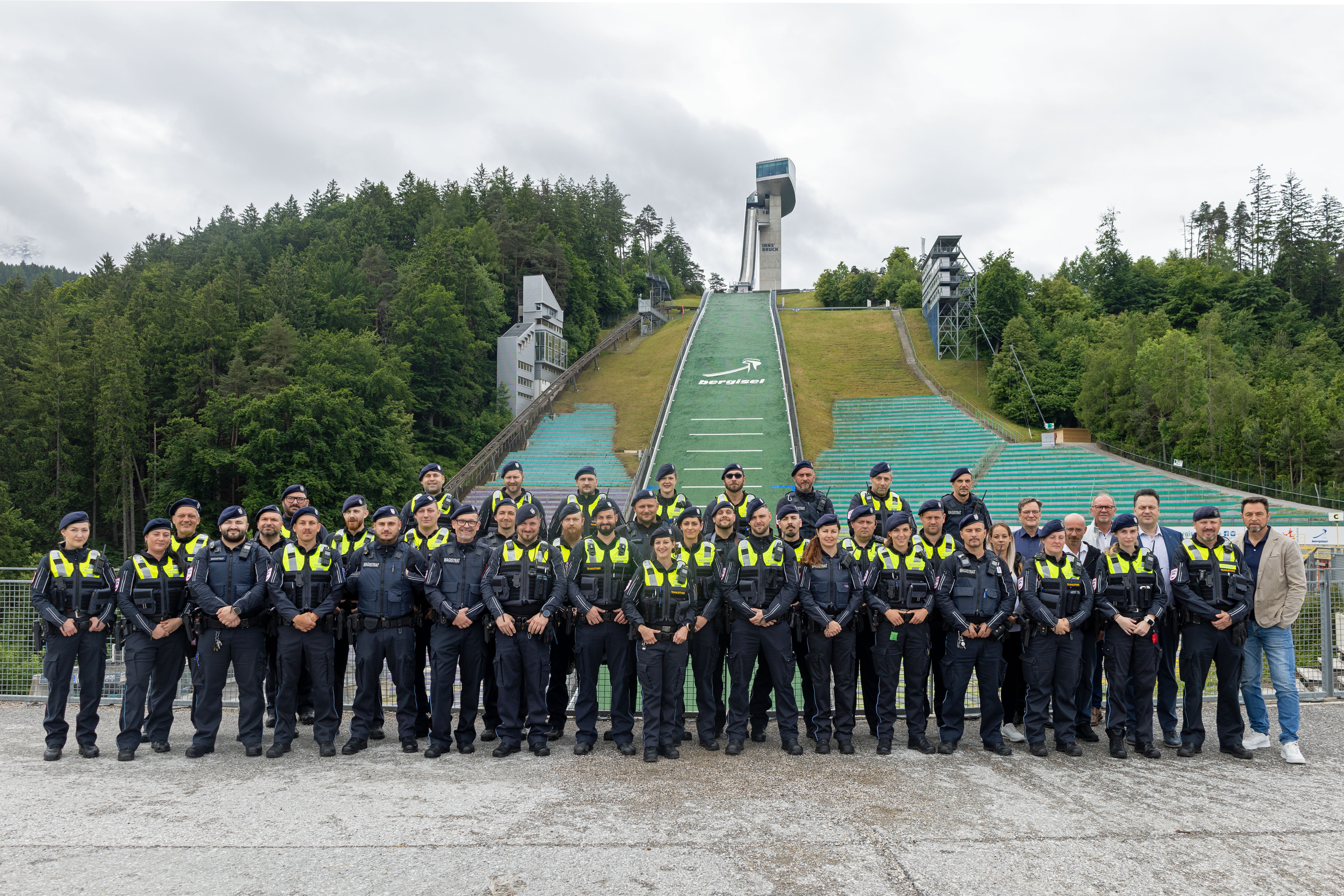 Die Mobile Überwachungsgruppe (MÜG) feiert 20 Jahre: Ein 50-köpfiges Team – davon 10 Frauen – ist bei der MÜG im Einsatz.