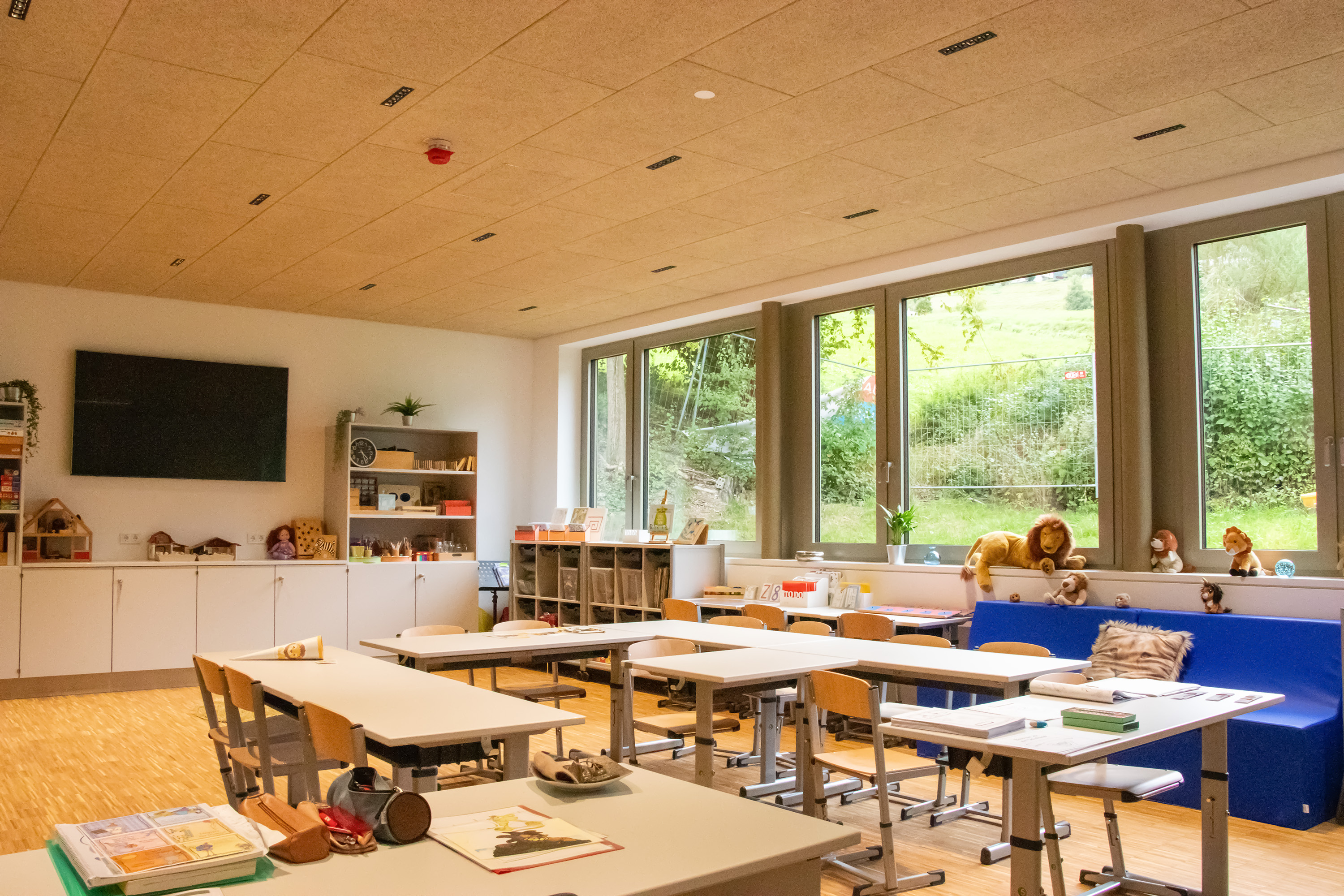 Helle Räume, top ausgesgestattet – der Campus Arzl bietet nun die besten Voraussetzungen für eine qualitätsvolle Ganztagsschule.