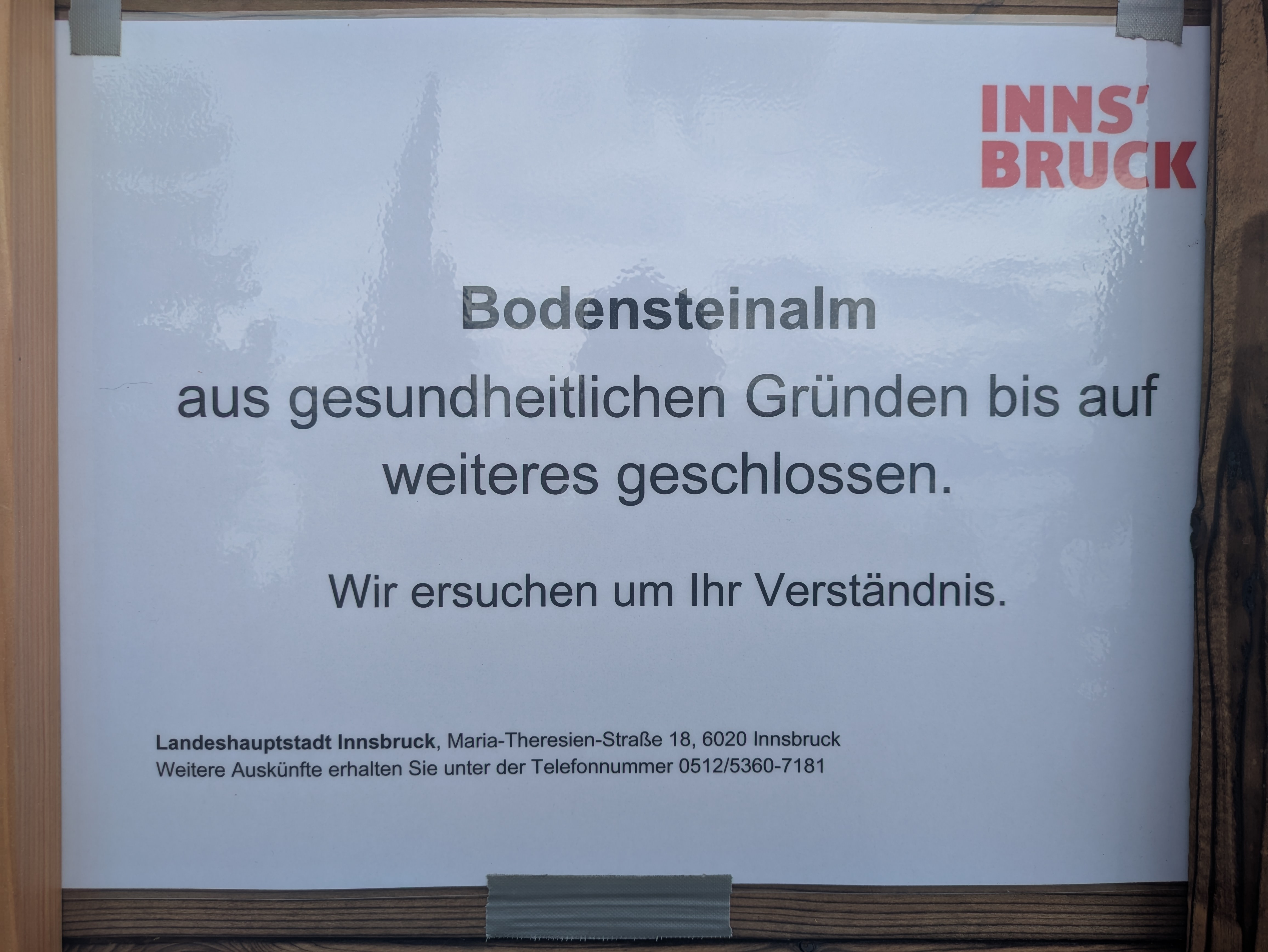 Die Bodensteinalm muss für 2025 schon früher als geplant schließen.