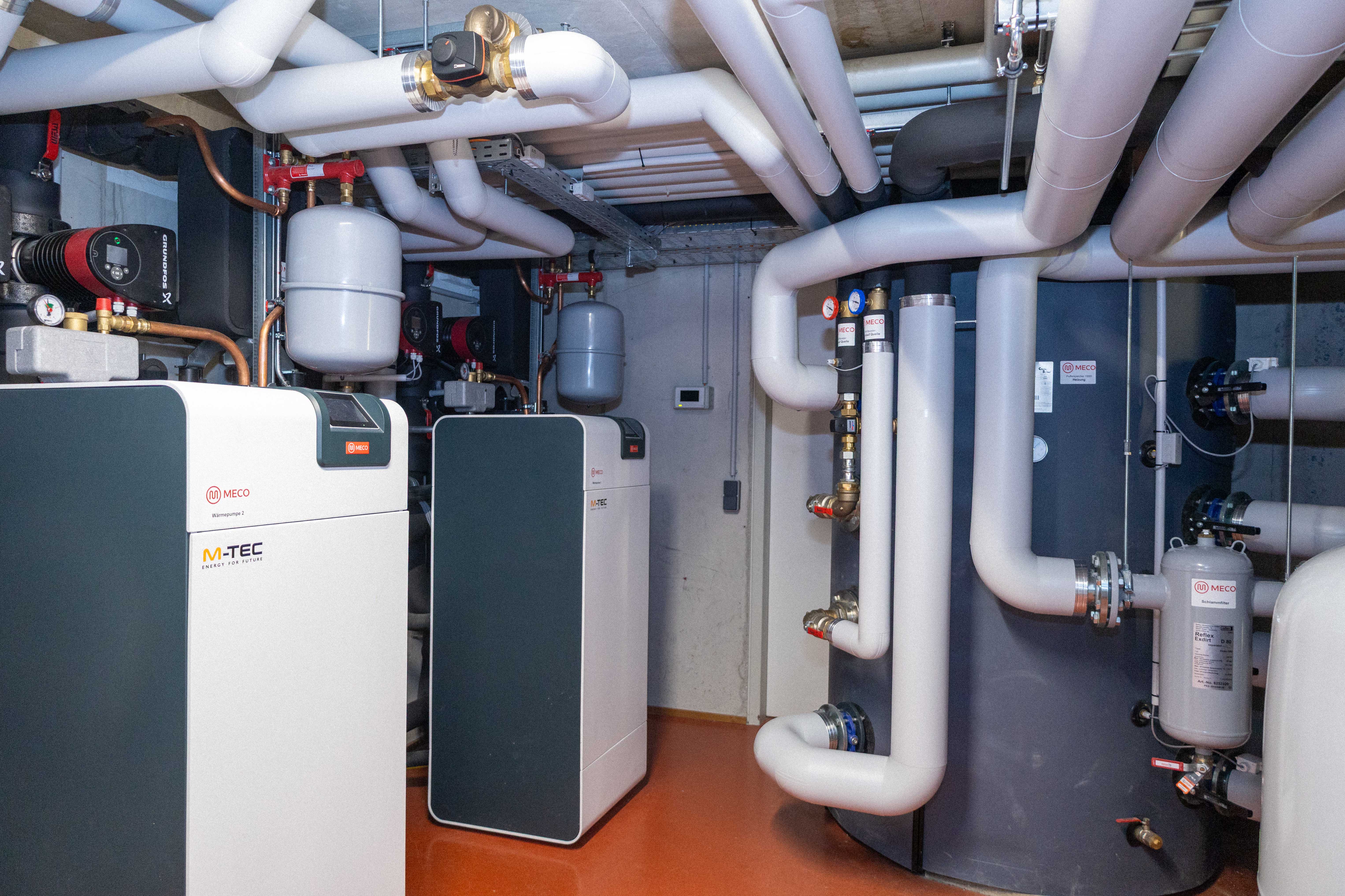 Dank des neuen Heizsystems verzichtet das Seniorenheim Sankt Raphael komplett auf fossile Brennstoffe.