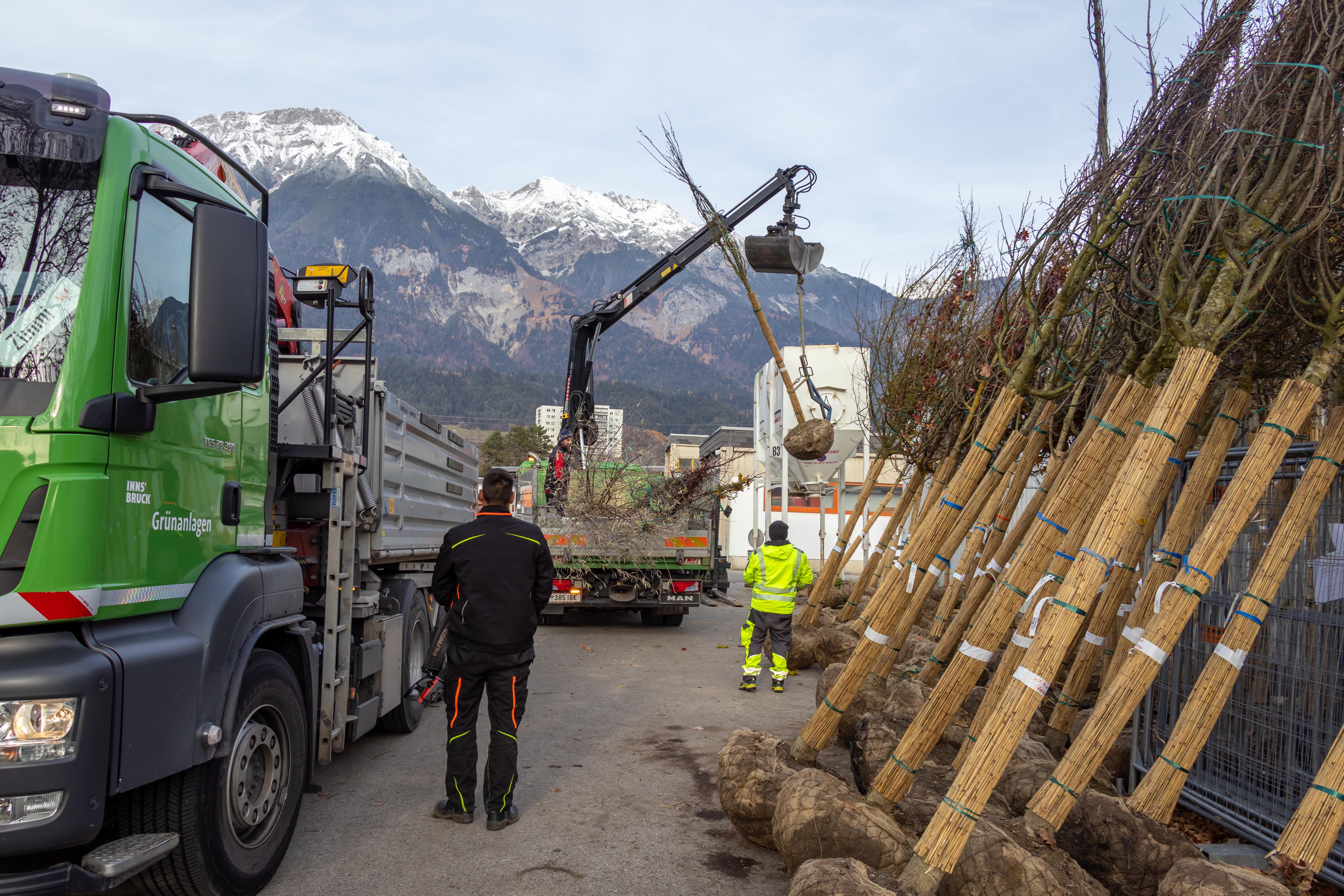 Hier werden die Schattenspender aufgeladen und an den jeweiligen Standorten wieder eingesetzt.