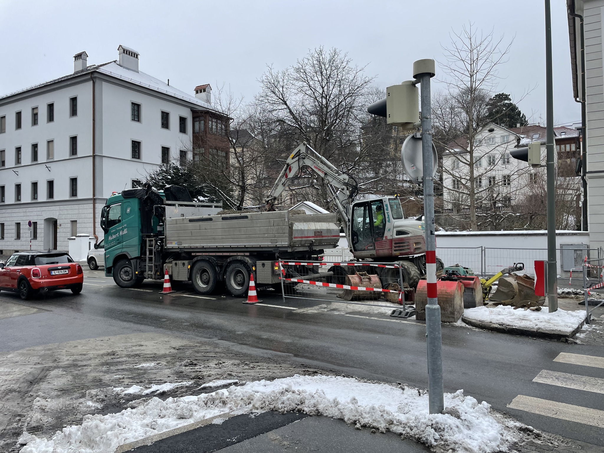 Die IKB arbeiten auf Hochtouren.