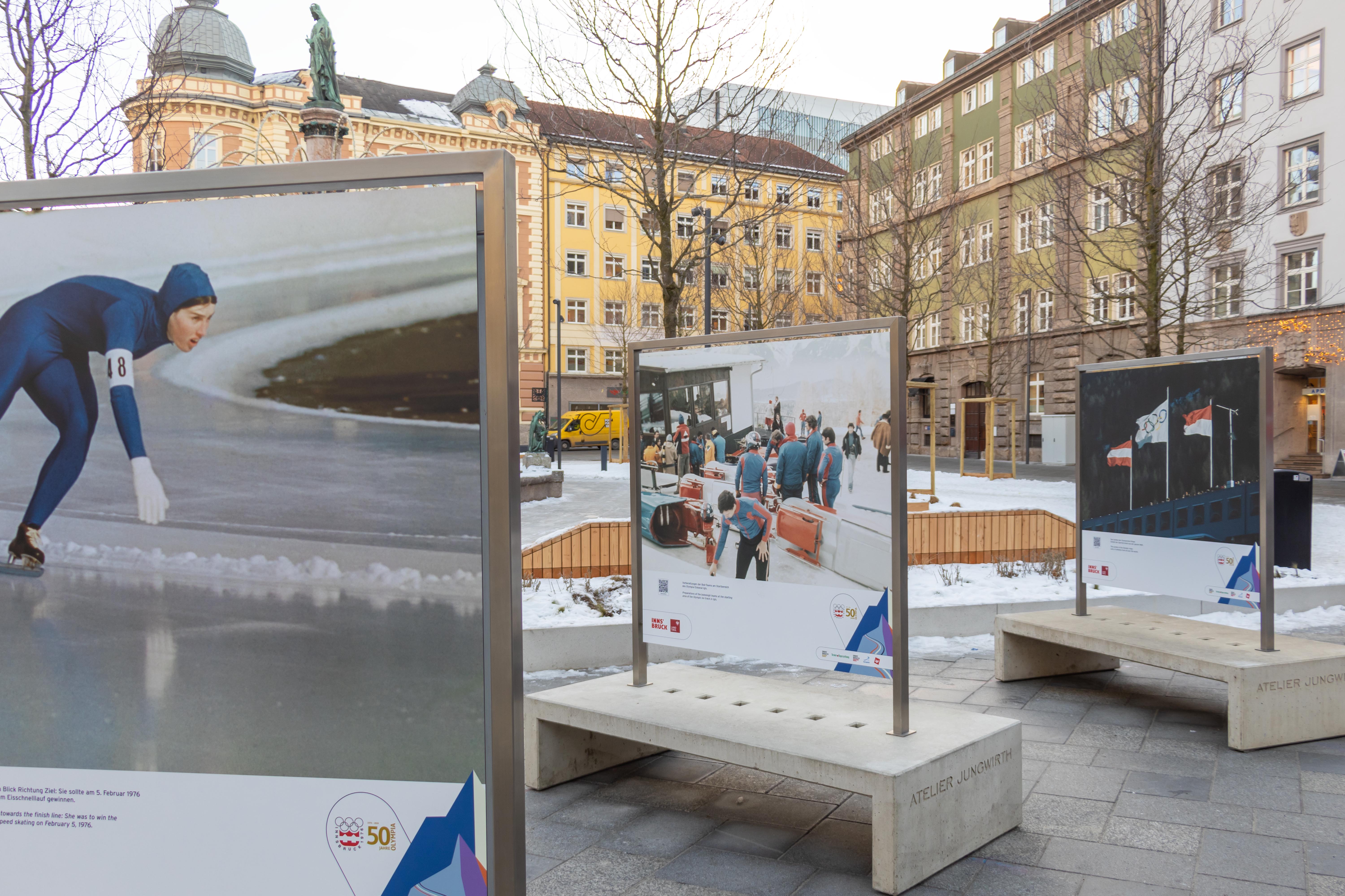 Die Fotoausstellung ist bis zum 15. Februar am Bozner Platz zu sehen.