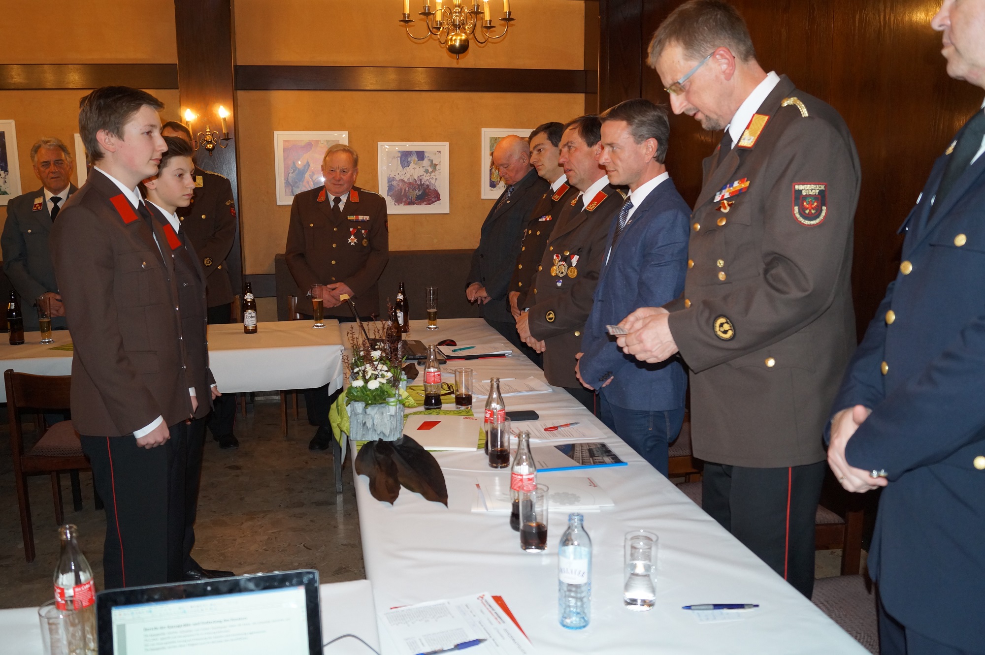 Im März fand wieder die Jahreshauptversammlung der Freiwilligen Feuerwehr Wilten statt. Vizebürgermeister und Feuerwehrreferent Christoph Kaufmann nahm an der Veranstaltung teil und bedankte sich bei den Anwesenden für deren Einsatz und die gute Zusammenarbeit.