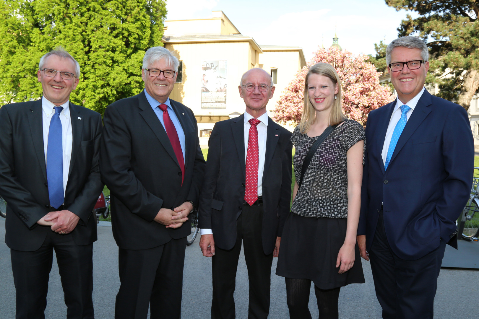 Landesüblicher Empfang bei der Kaiserlichen Hofburg anlässlich der Verleihung des Kaiser-Maximilian-Preises 2015 an Mercedes Bresso