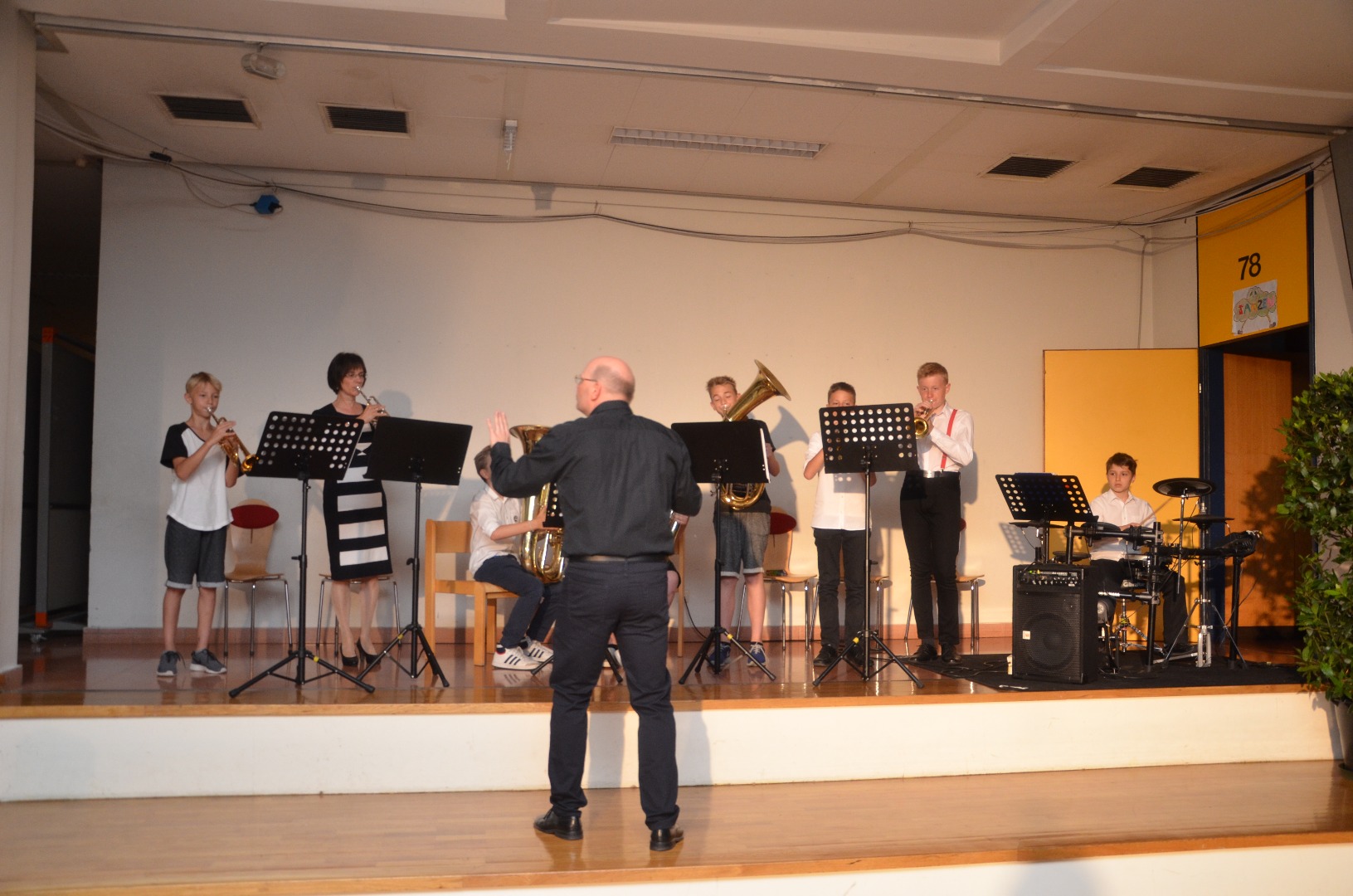 Blechbläsergruppe der Musikmittelschule Innsbruck